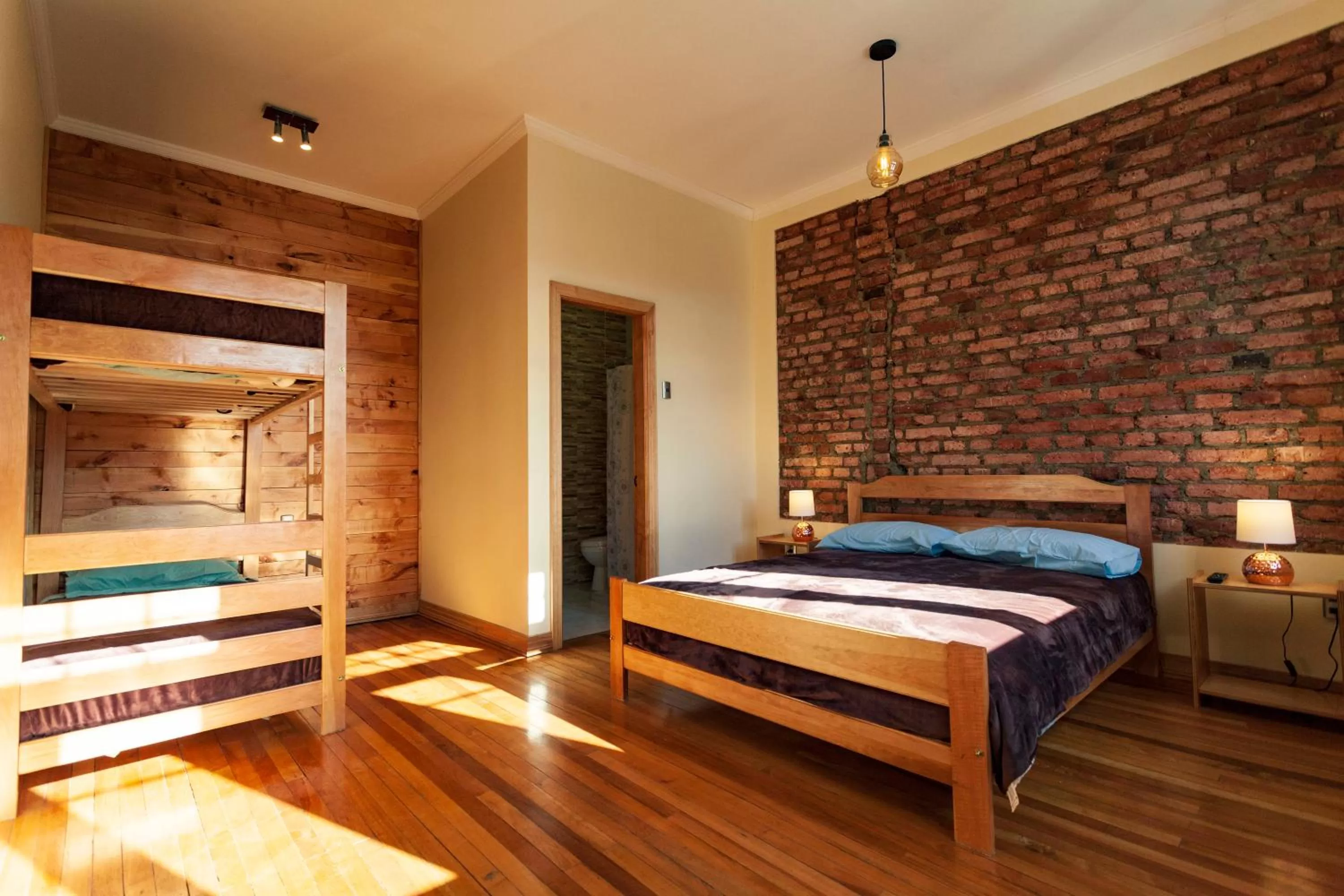 Photo of the whole room, Bed in Hostal Boutique Patagonia Mística