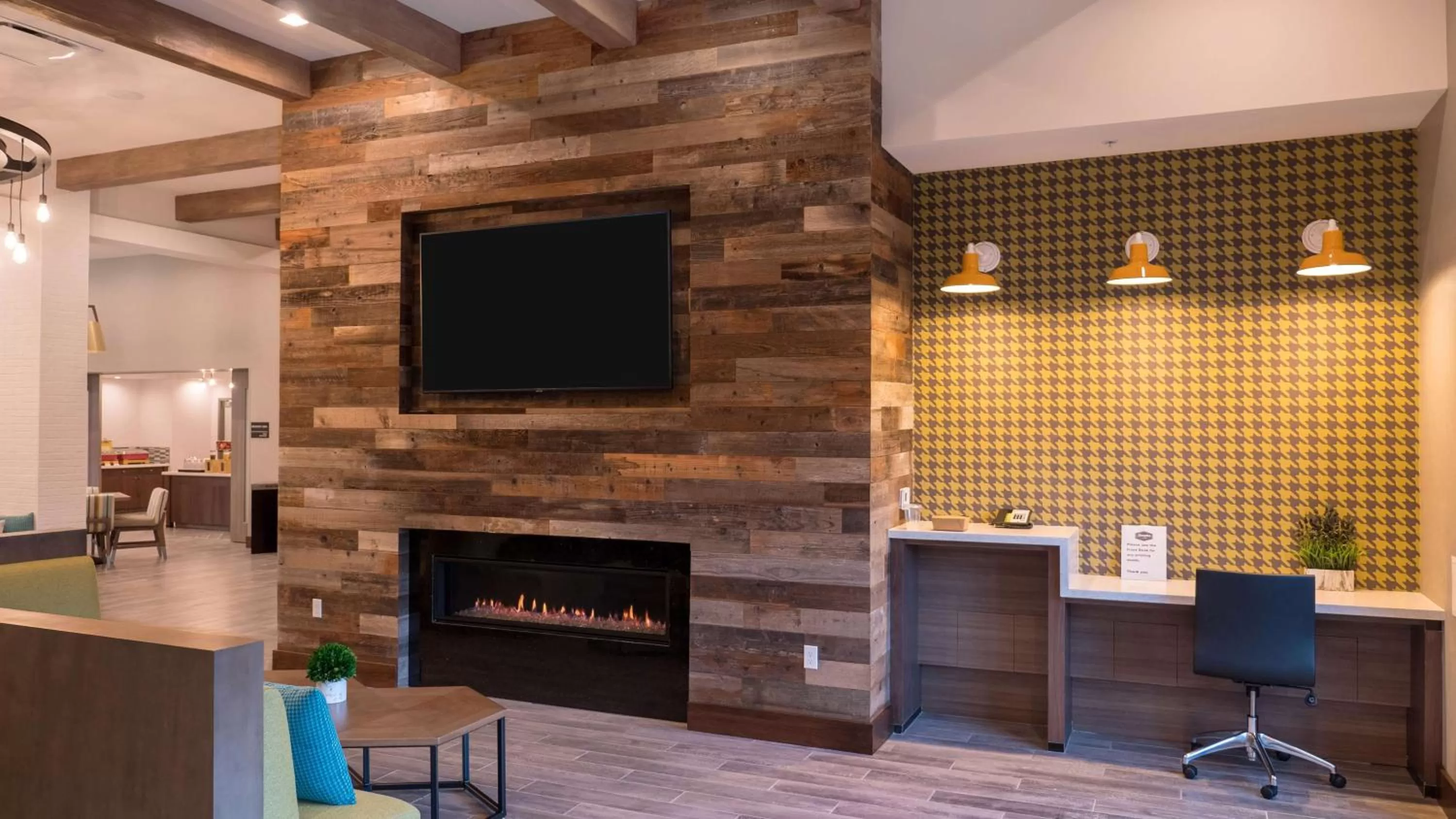 Lobby or reception in Hampton Inn Riverside Downtown