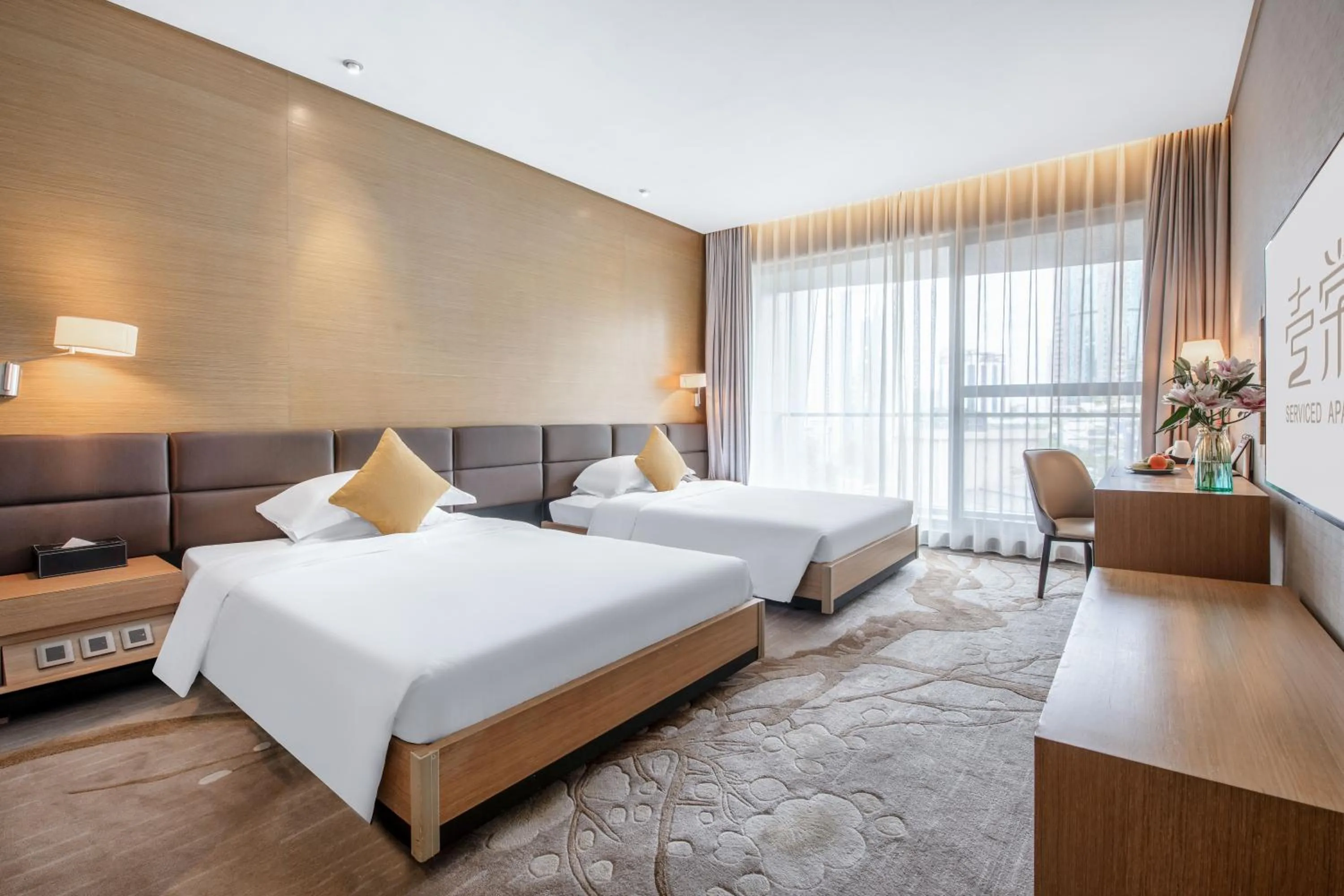 Bed in Ascott Aden Shenzhen