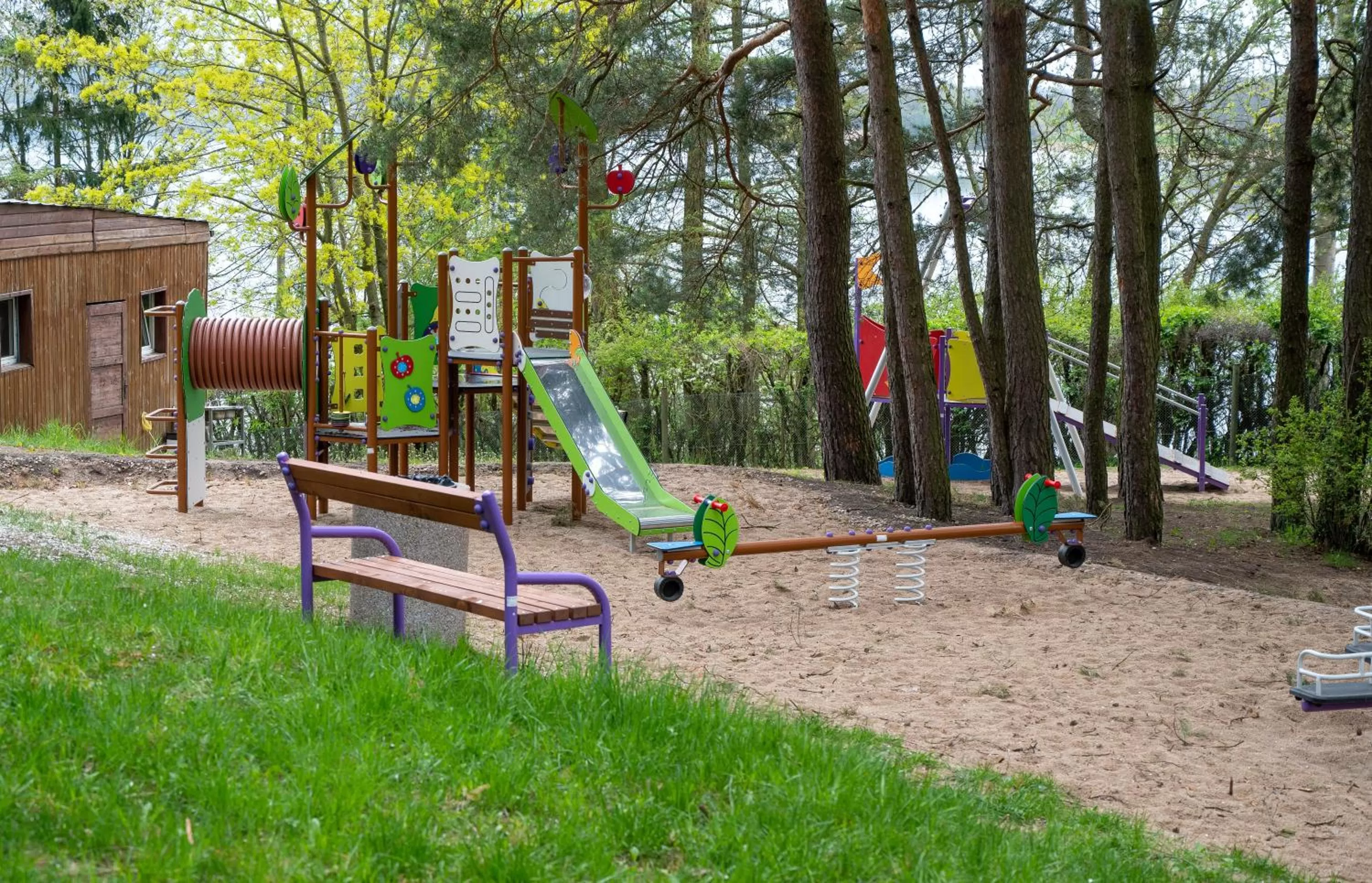 Children play ground in Róża Wiatrów