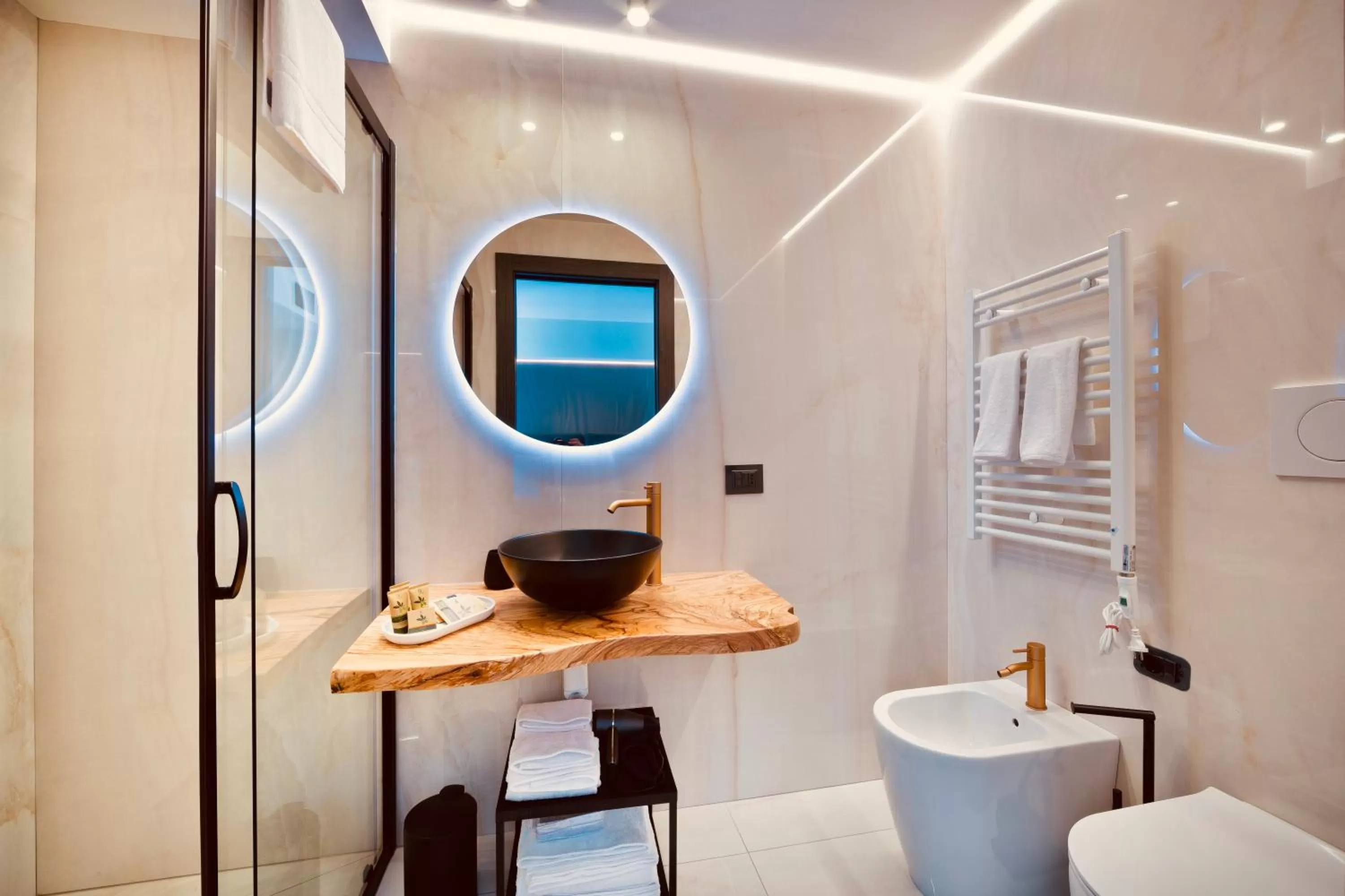 Shower in Boutique Hotel Sirmione