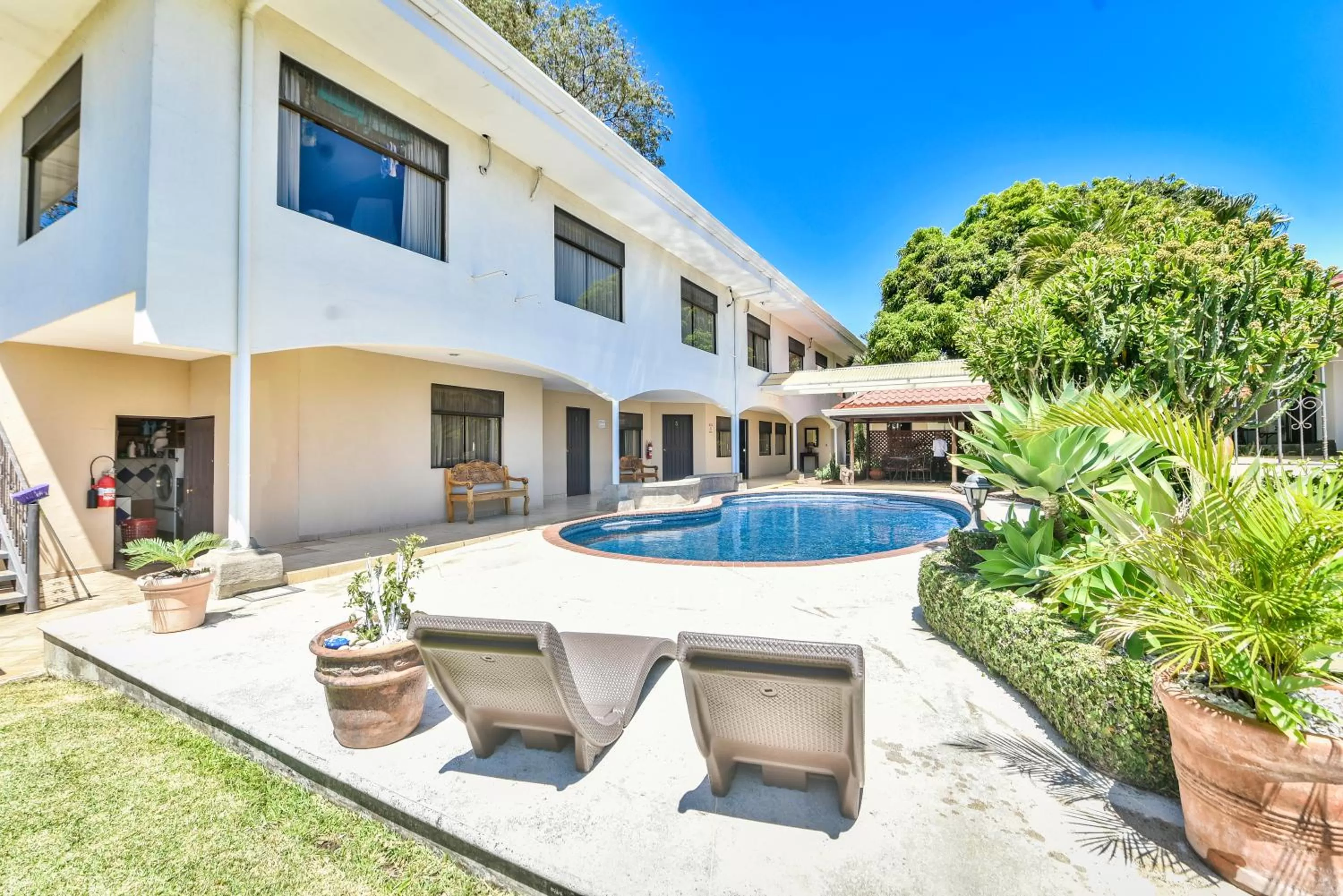 Property building in La Riviera Hotel