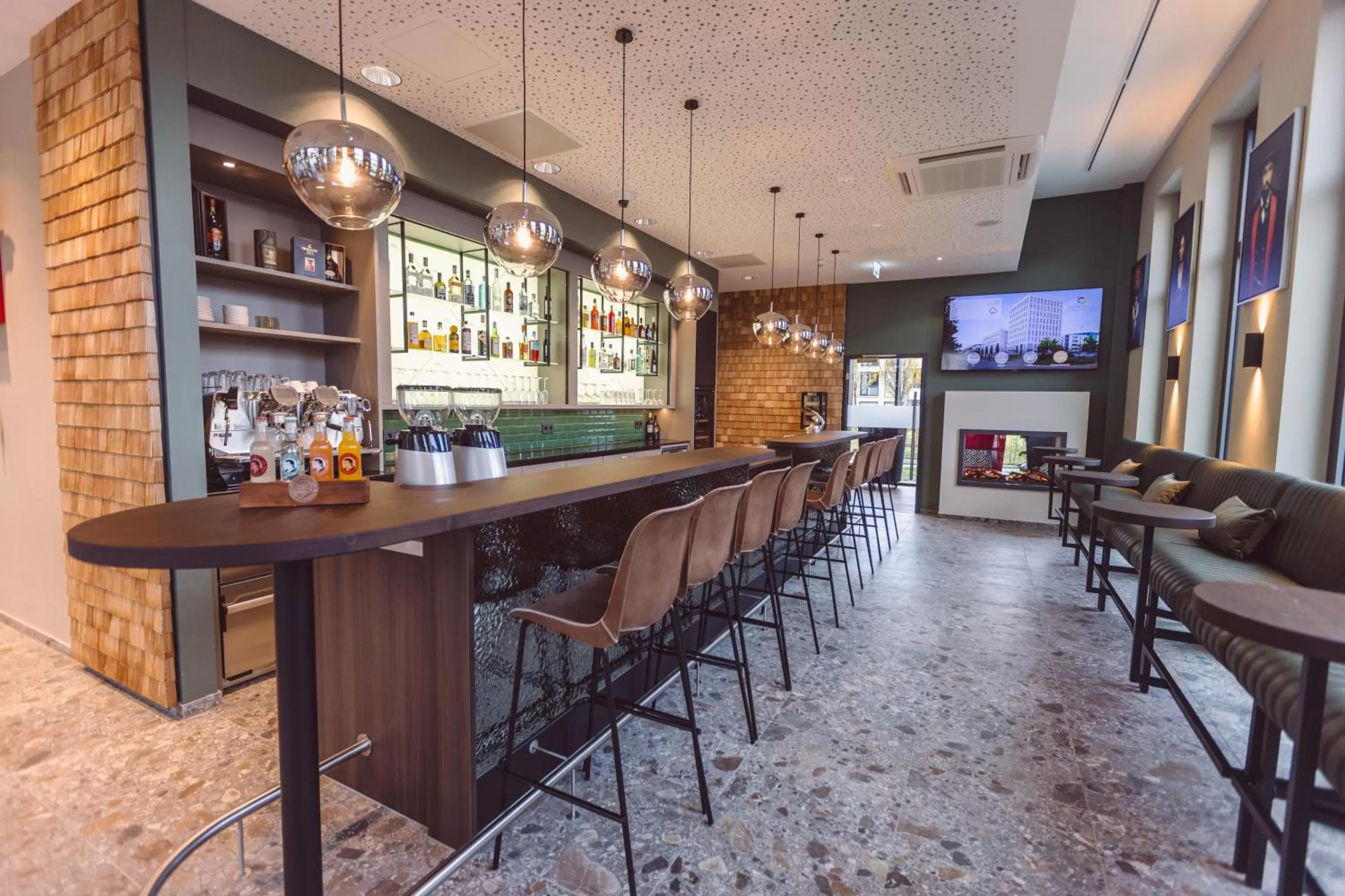 Lounge or bar in Hotel Libertas elements pure