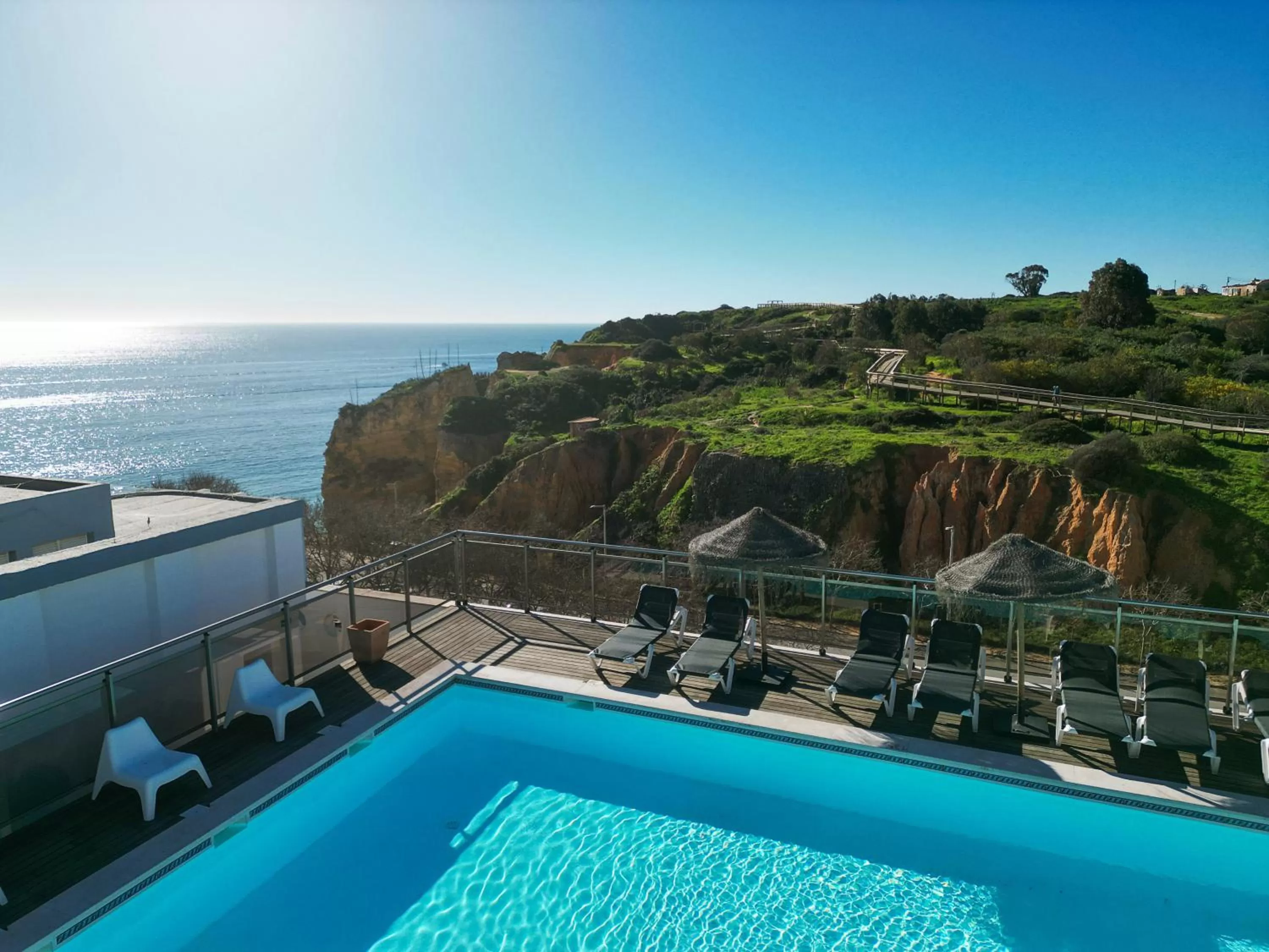 Swimming pool in Carvi Beach Hotel