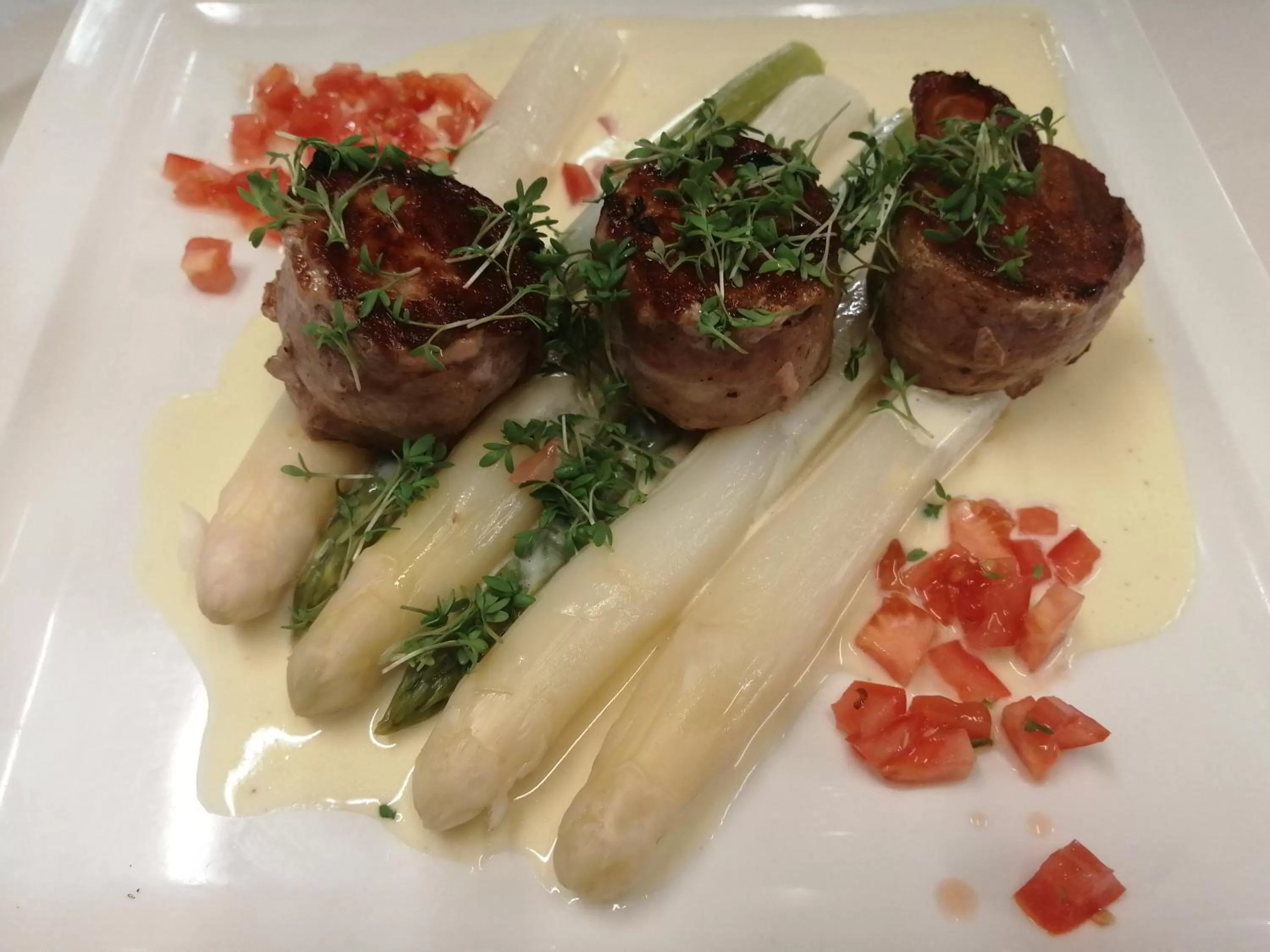 Food close-up in Hotel Enzian