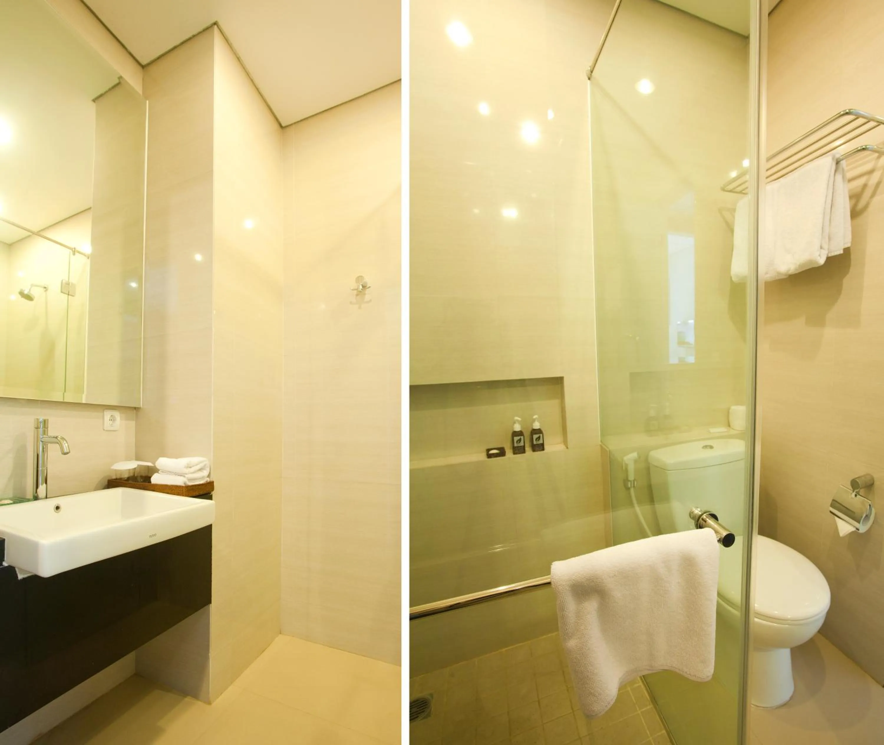 Shower in The Astari Villa and Residence