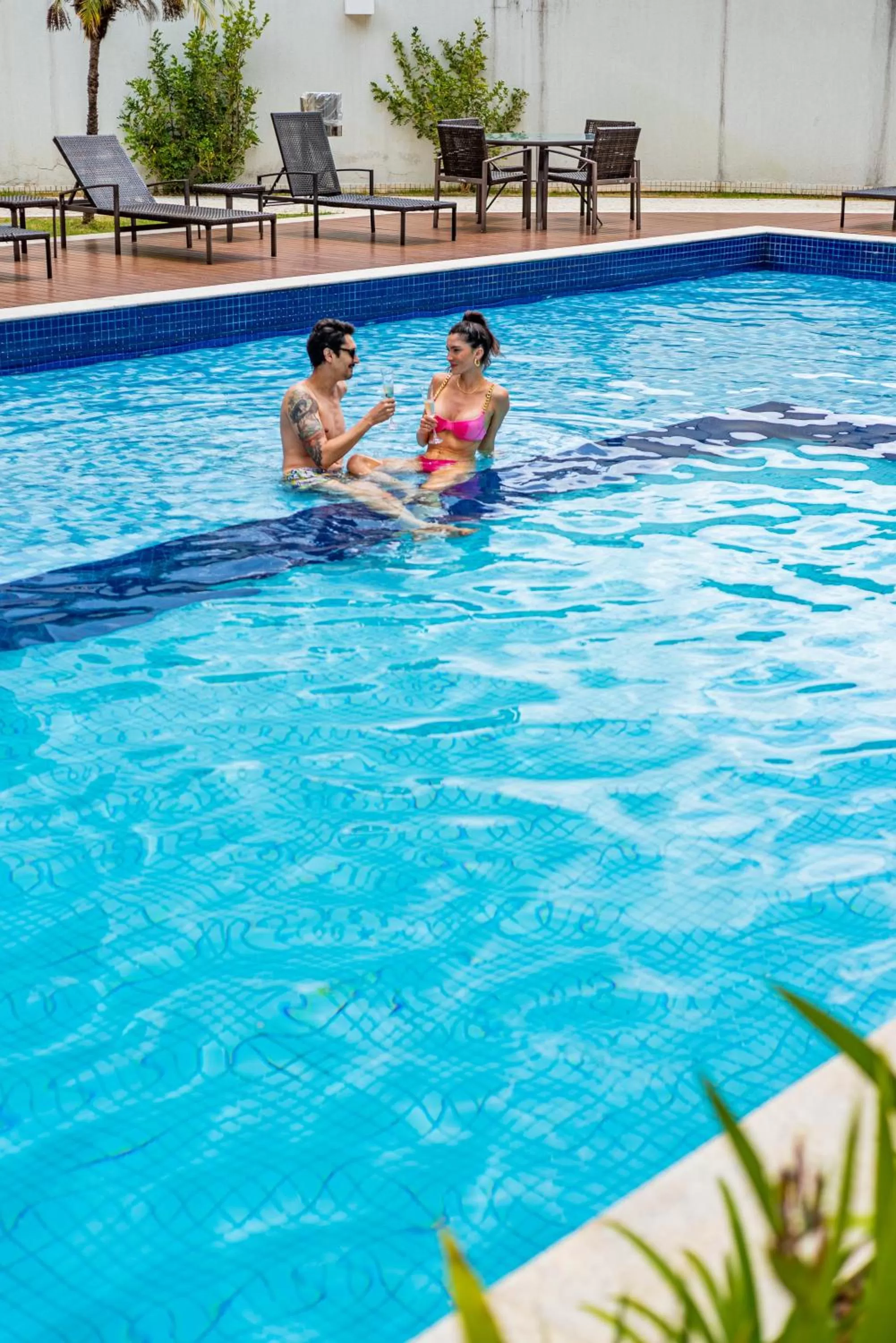 People in Jade Hotel Brasília