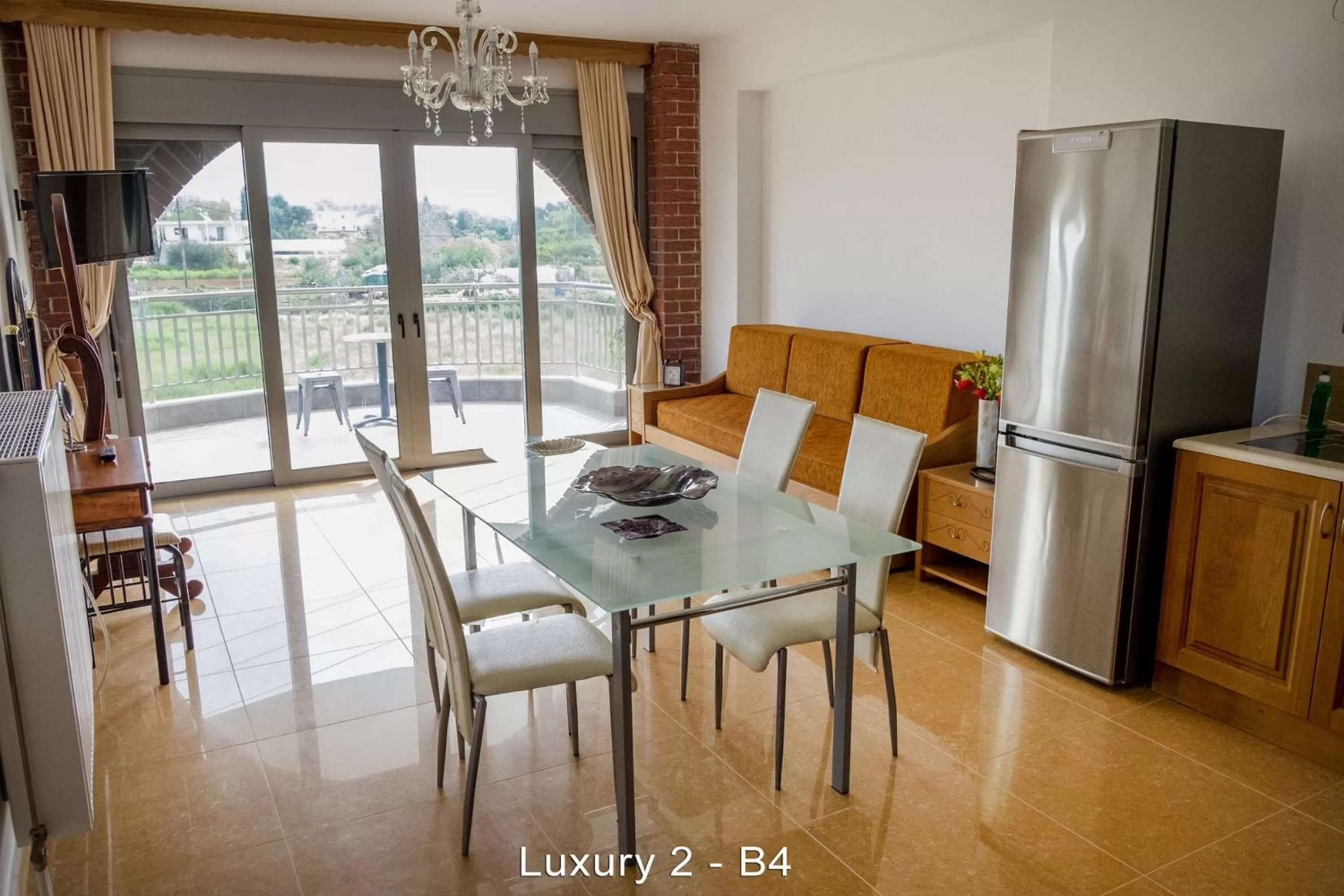 Kitchen or kitchenette in Ionion Star Hotel