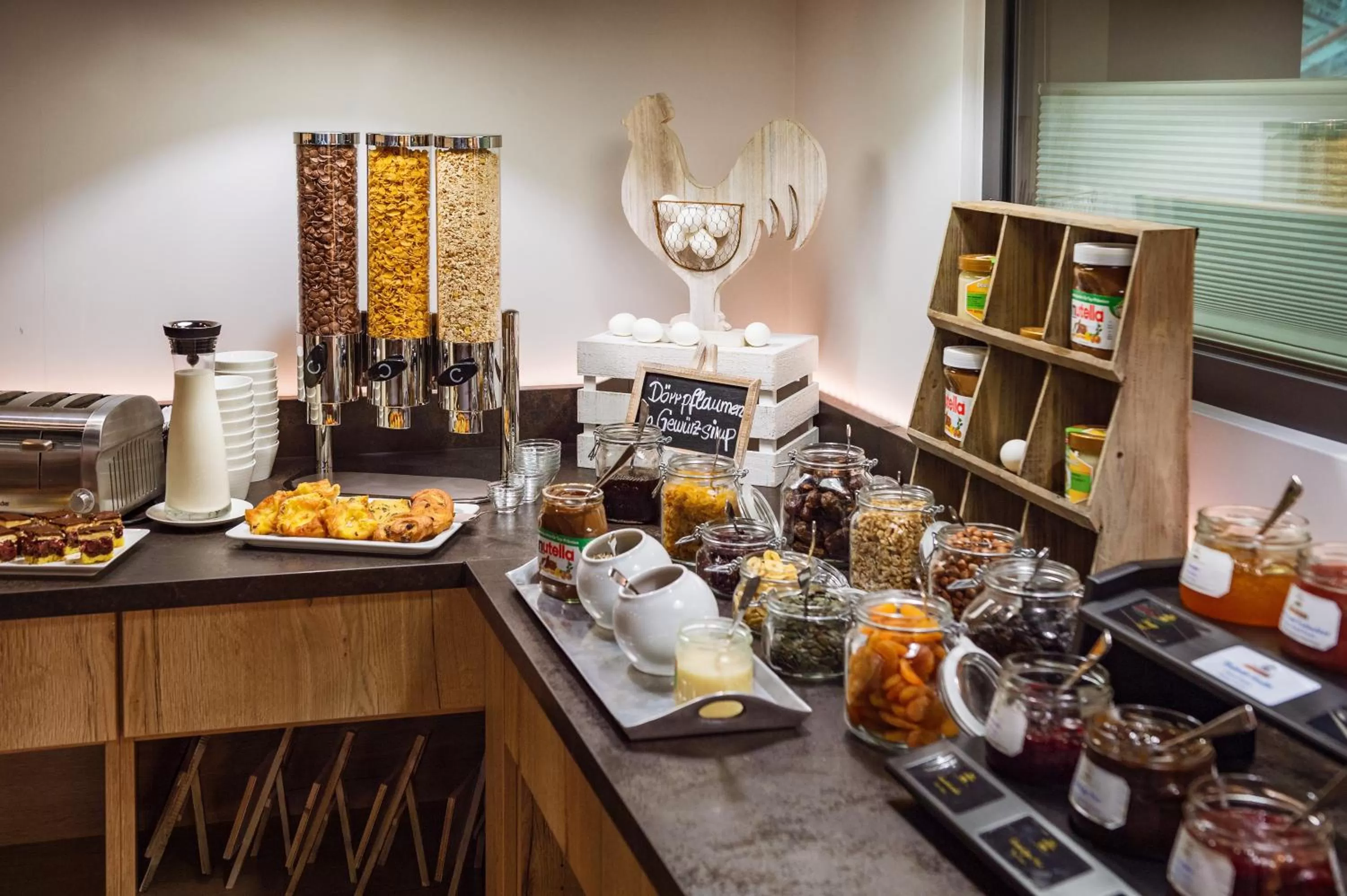 Continental breakfast in AKZENT Hotel Villa Saxer