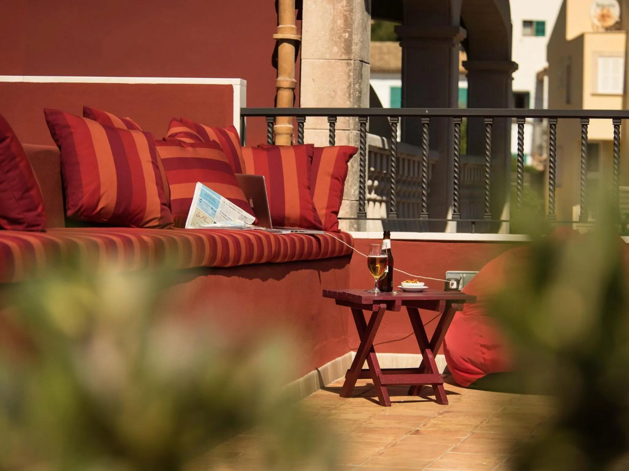 Garden in Hotel Cala Sant Vicenç - Adults Only