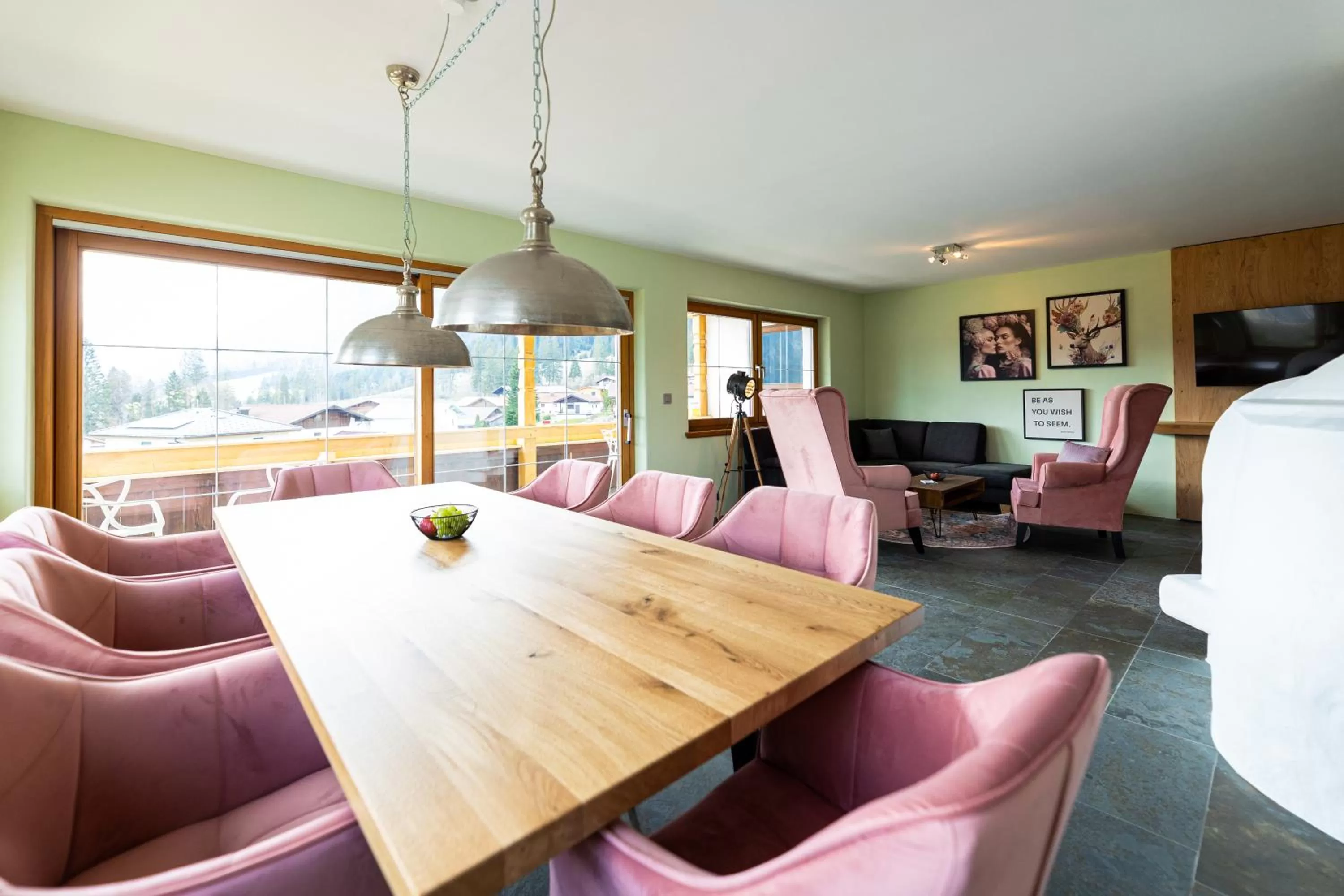 Dining area in Wellness Aparthotel "Lechlife" incl Pool - 400m zum LIFT