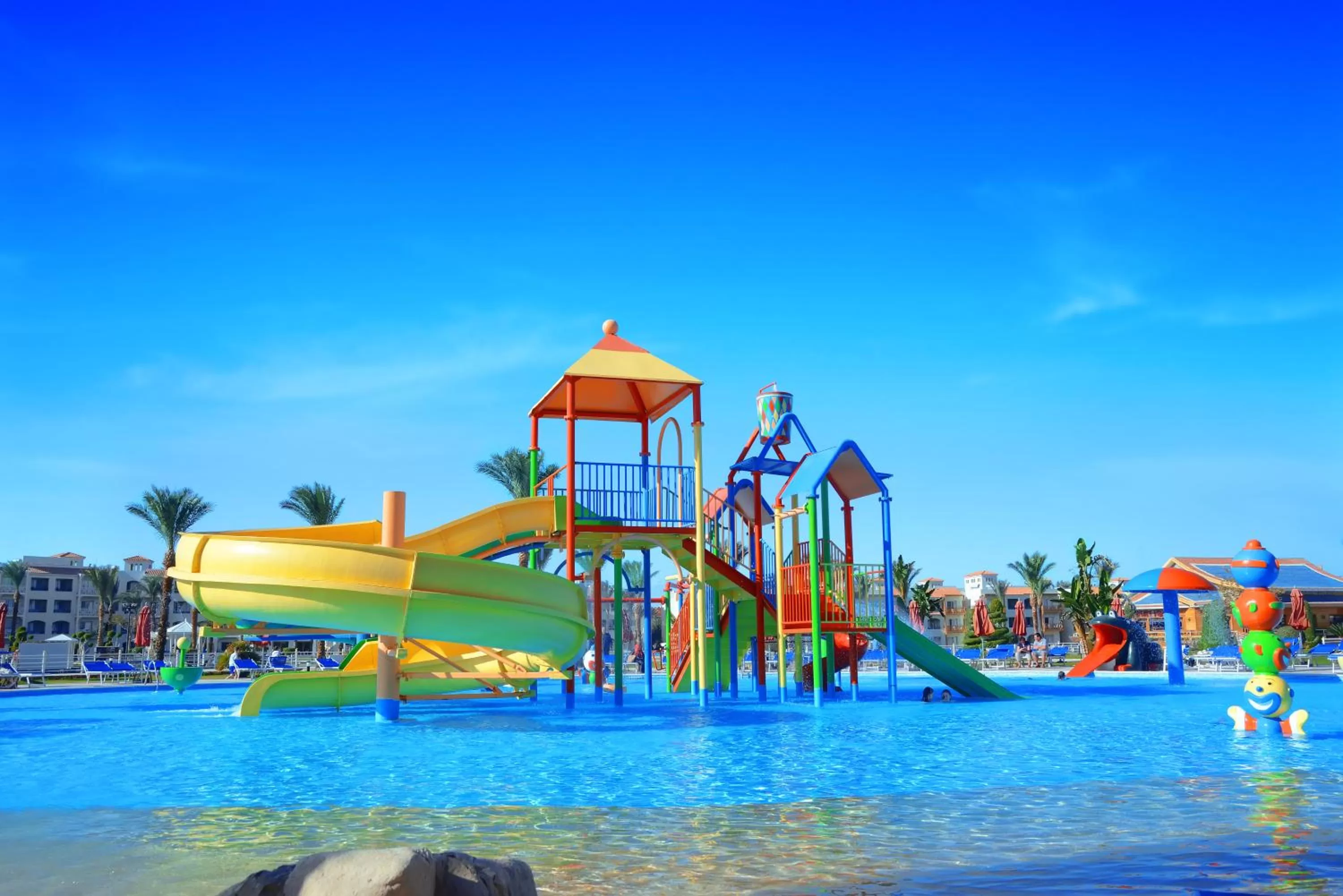 Aqua park in Pickalbatros Dana Beach Resort - Aqua Park