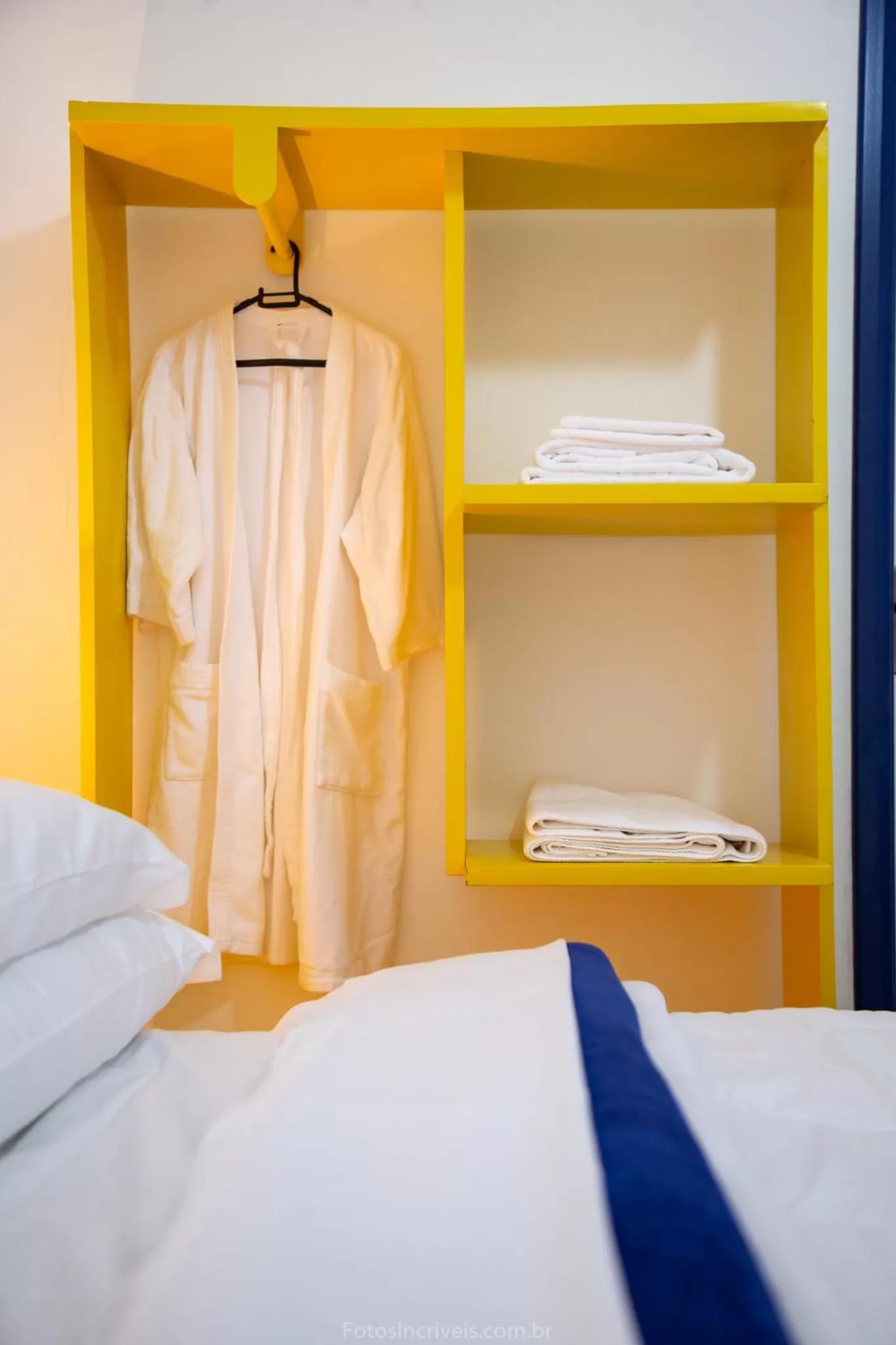 Bed in Pousada Aconchego