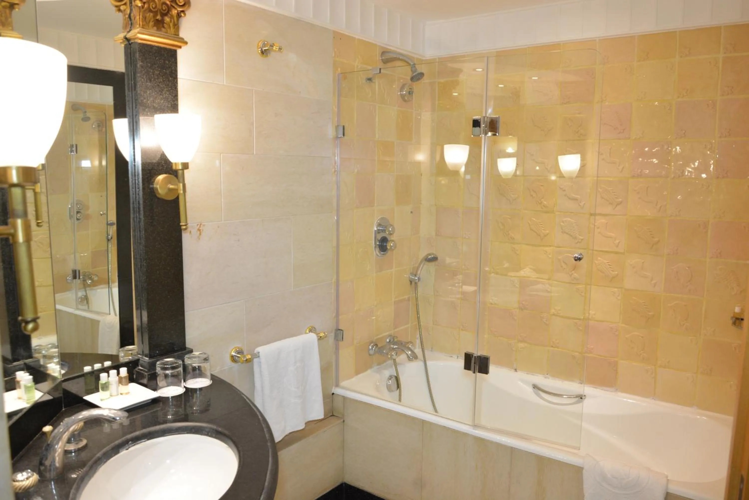 Shower in Golden Carthage Hotel Tunis