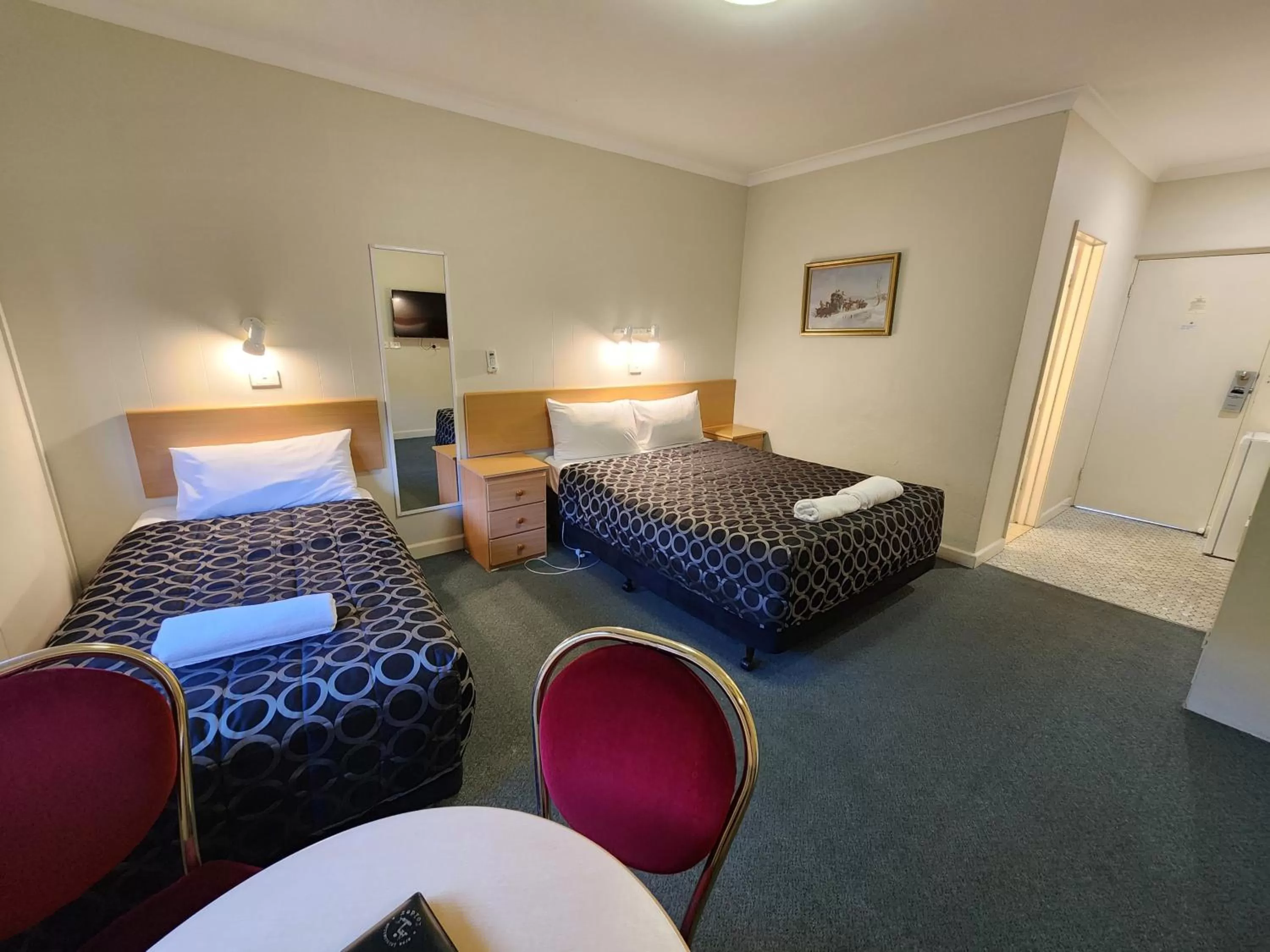 Bed in Hume Inn Motel Albury CBD