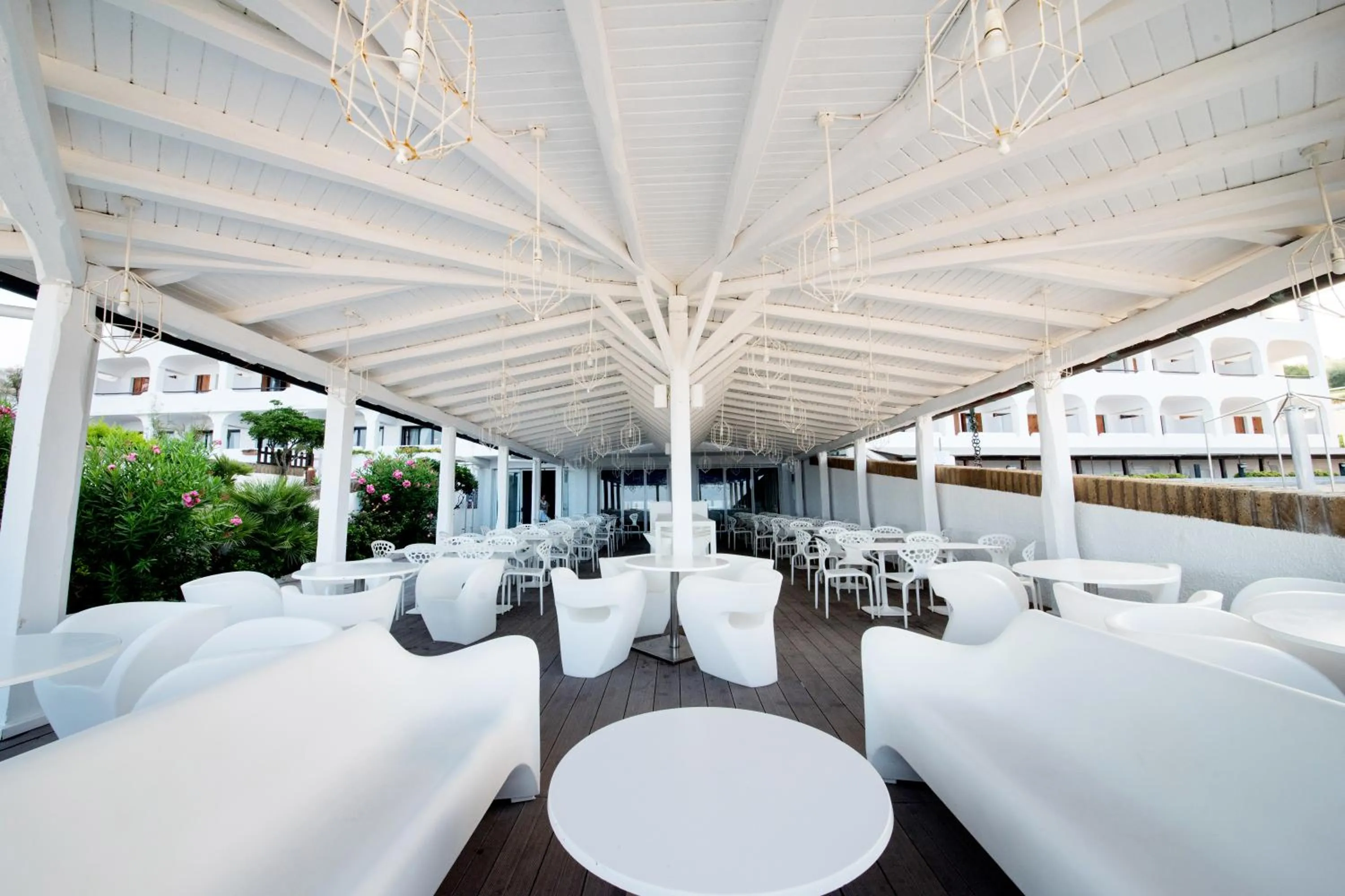 Patio in Hotel Oasi Di Kufra