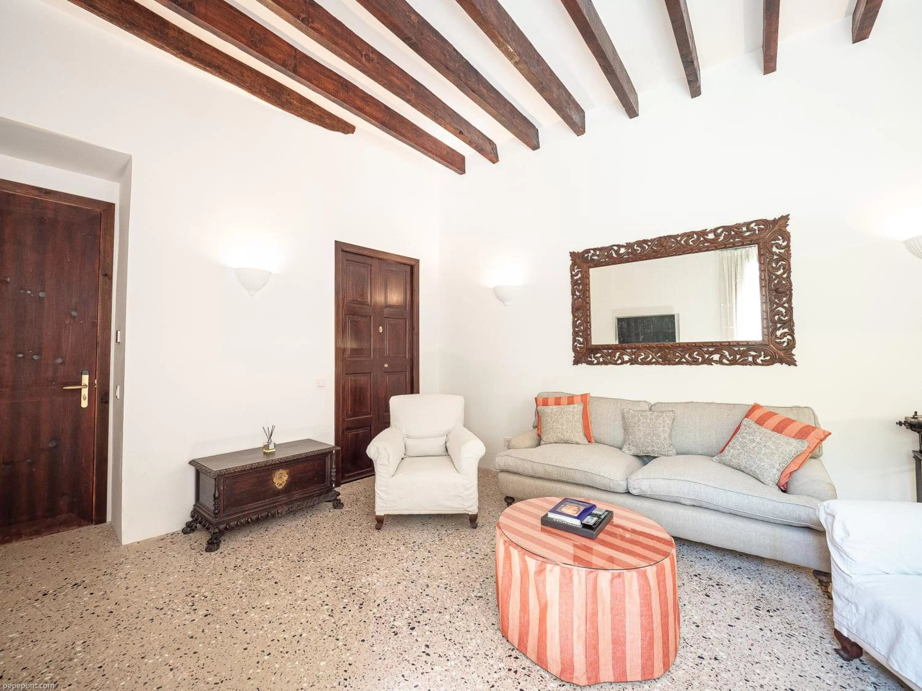 Living room in Ca'n Puig de Sòller