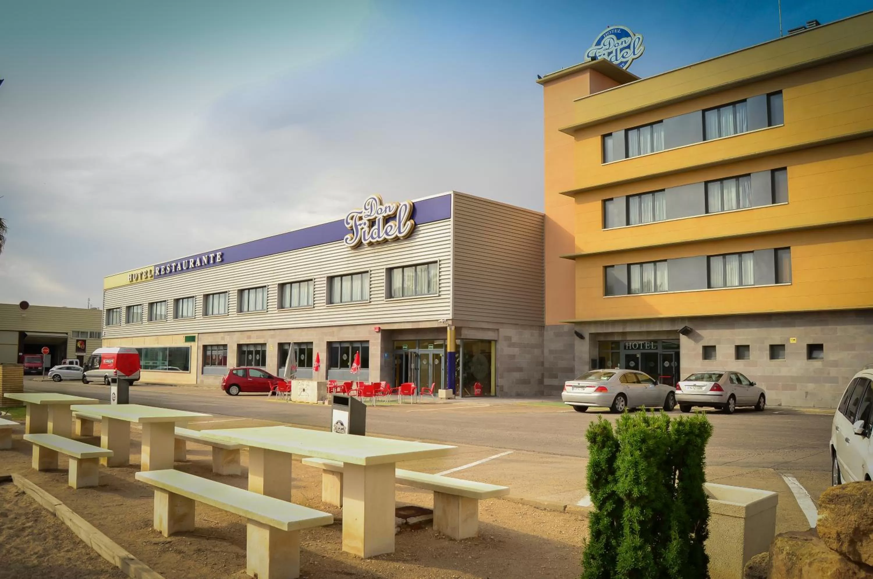 Property building in Hospedium Hotel Don Fidel