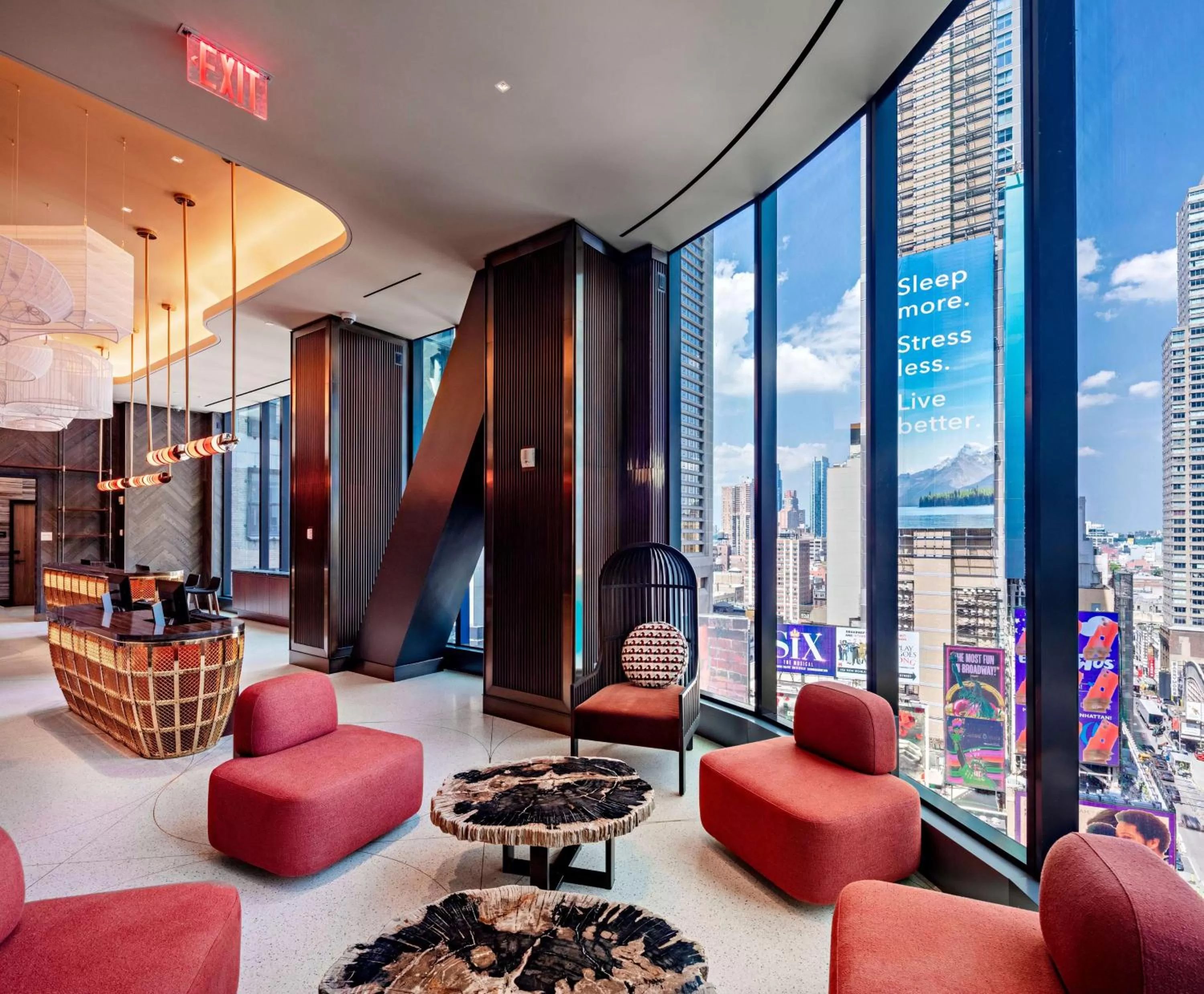 Lobby or reception in Tempo By Hilton New York Times Square