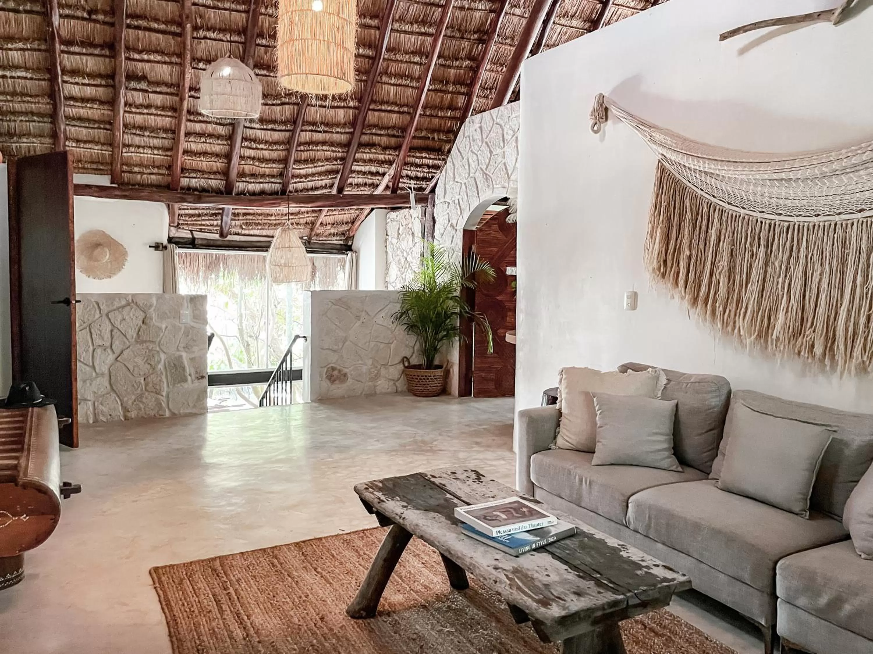 Living room in Amansala Resort