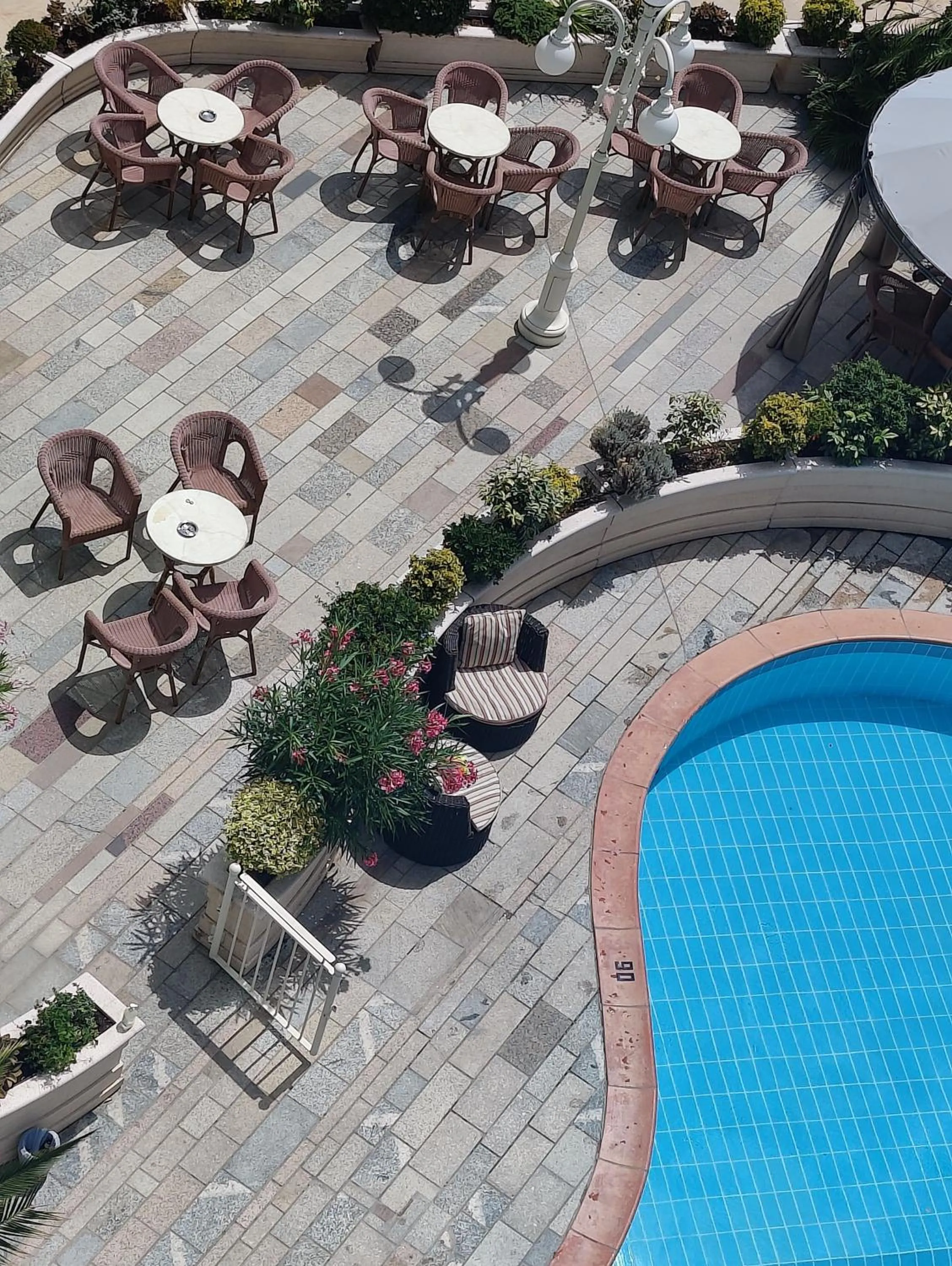 Swimming pool in Hotel Ambassador
