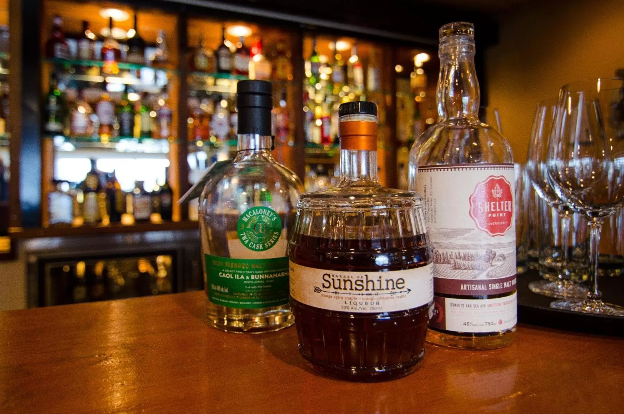 Drinks in Galiano Oceanfront Inn & Spa