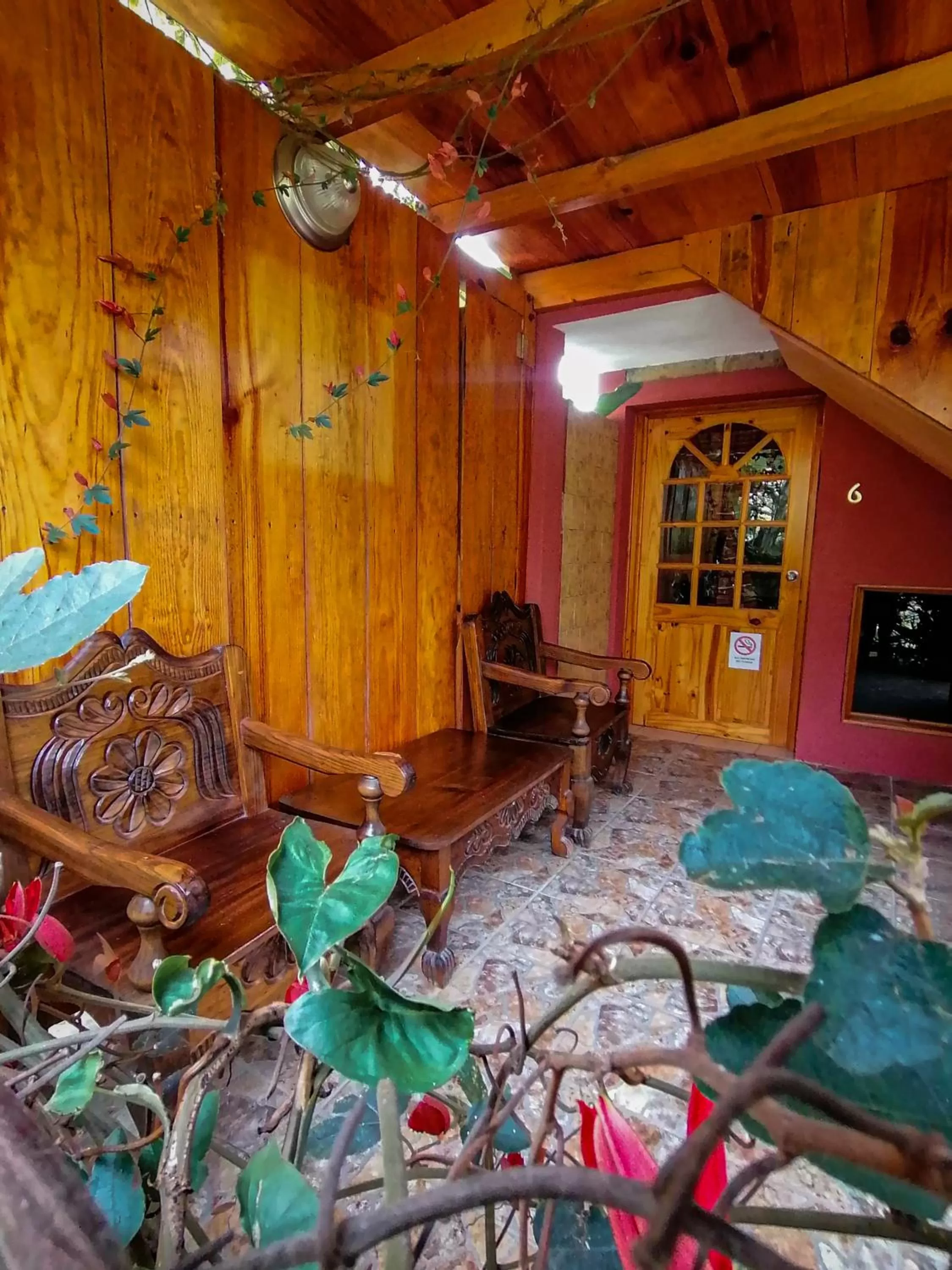 Living room in Hotel Utz Jay