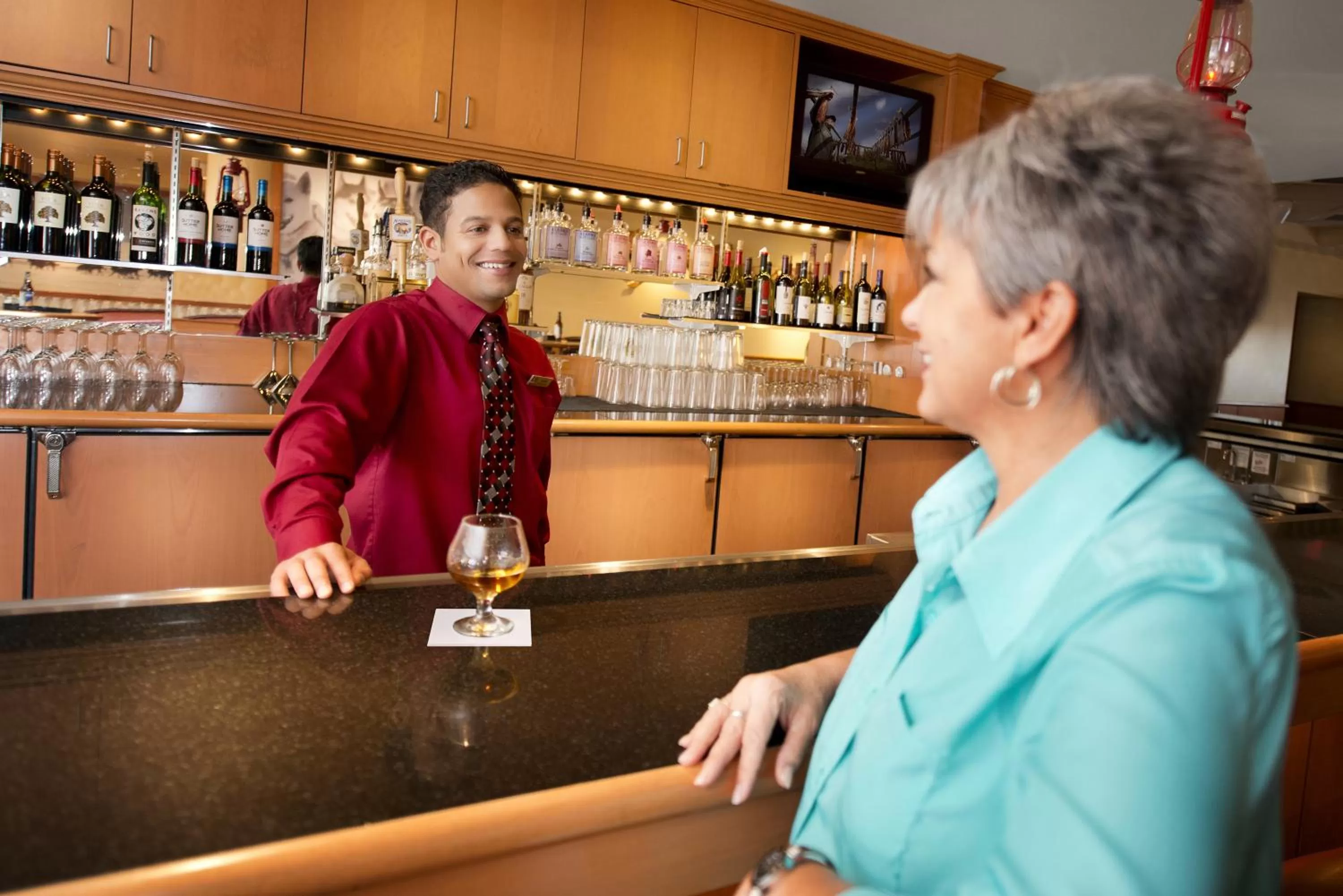 People in Westmark Fairbanks Hotel and Conference Center