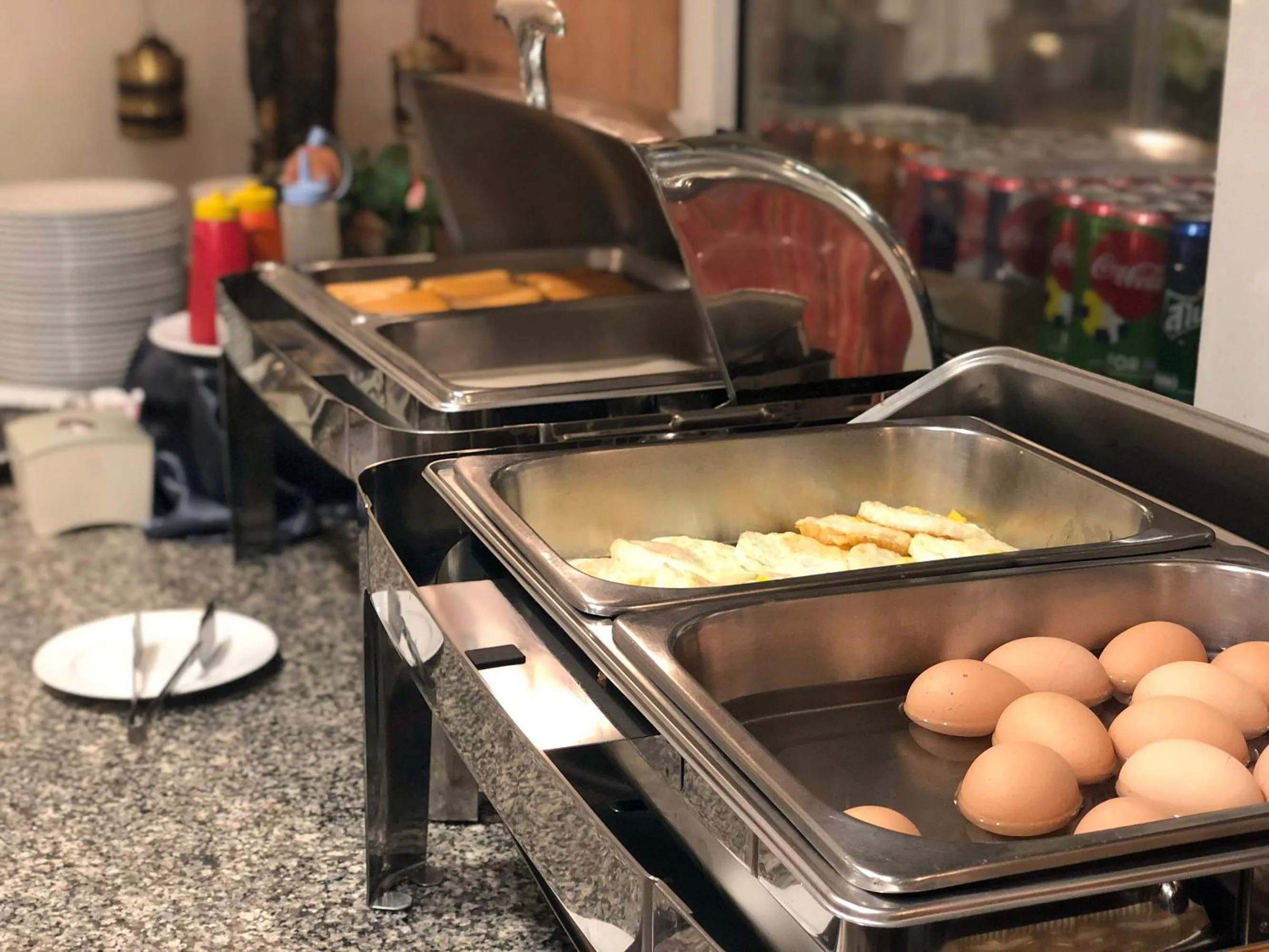 Buffet breakfast in Ten Stars Hotel