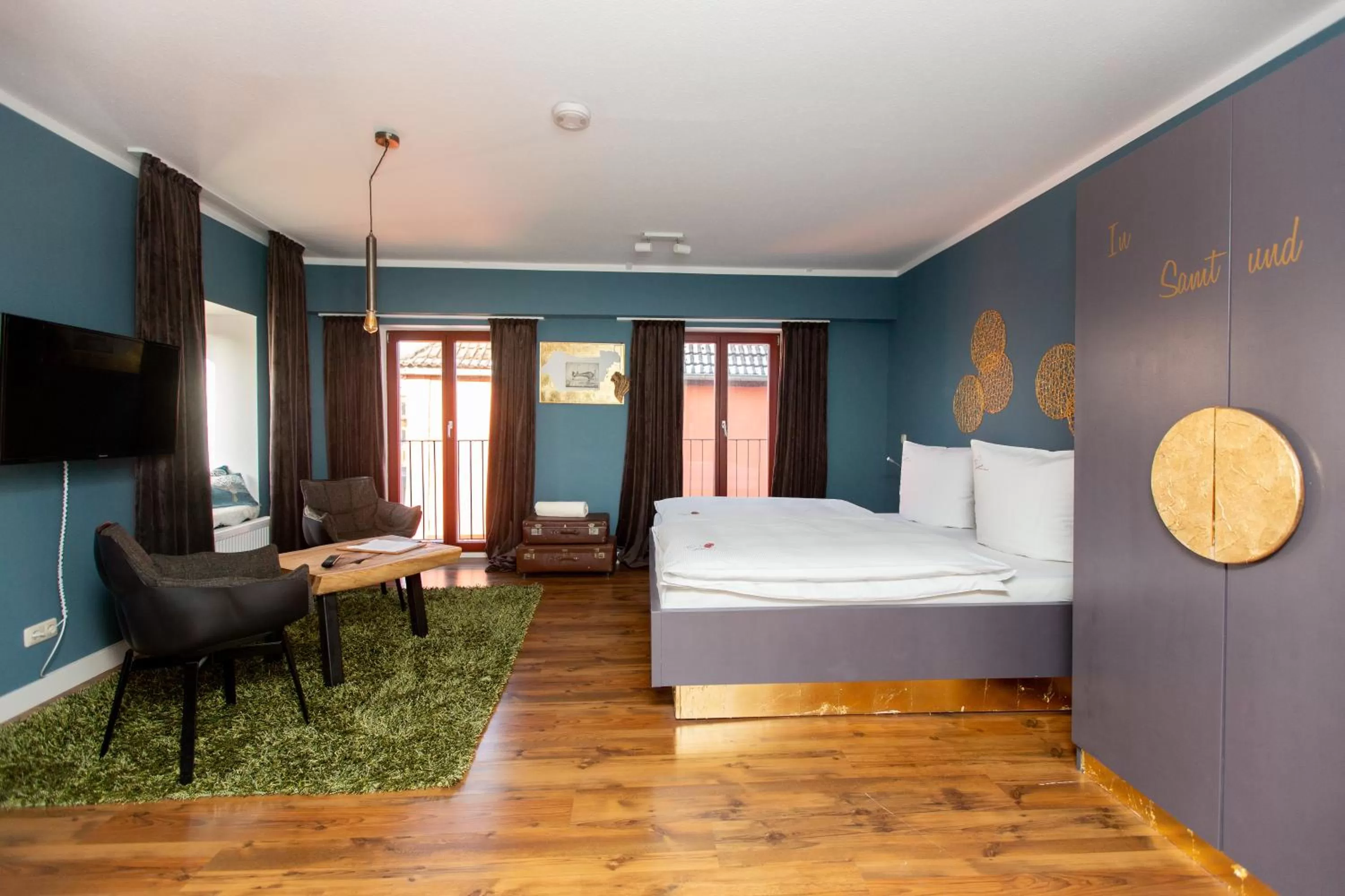 Photo of the whole room, Bed in Hotel Inselhof