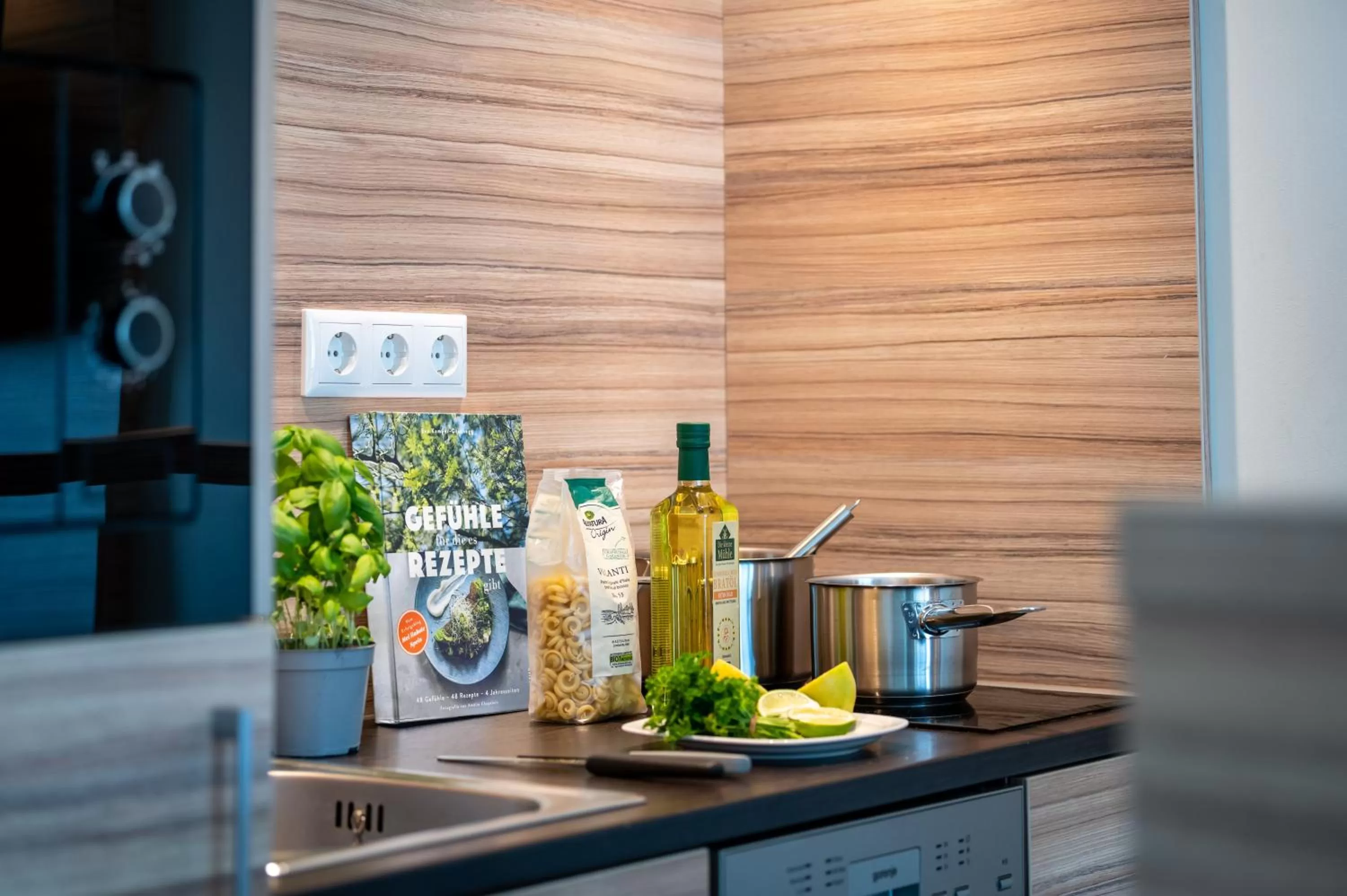 Kitchen or kitchenette in Staycity Aparthotels Heidelberg