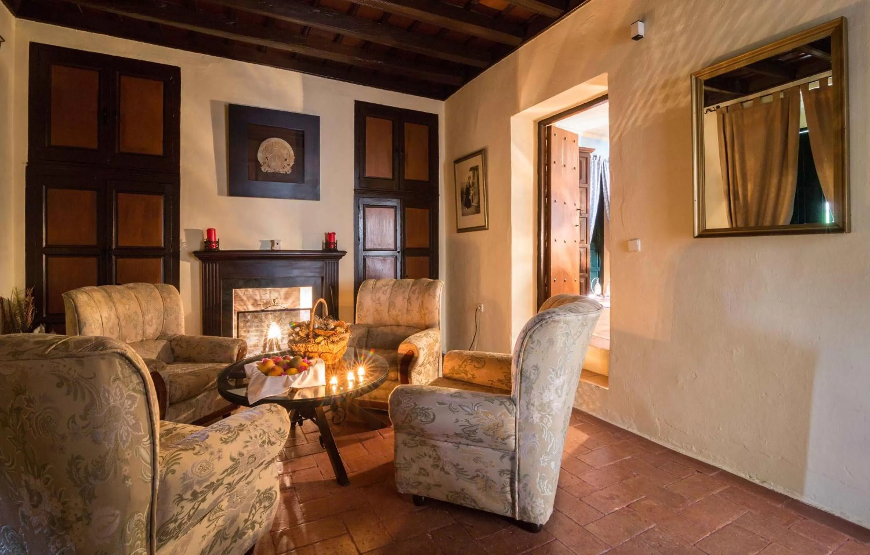 Seating area in Hacienda El Santiscal Adults Only