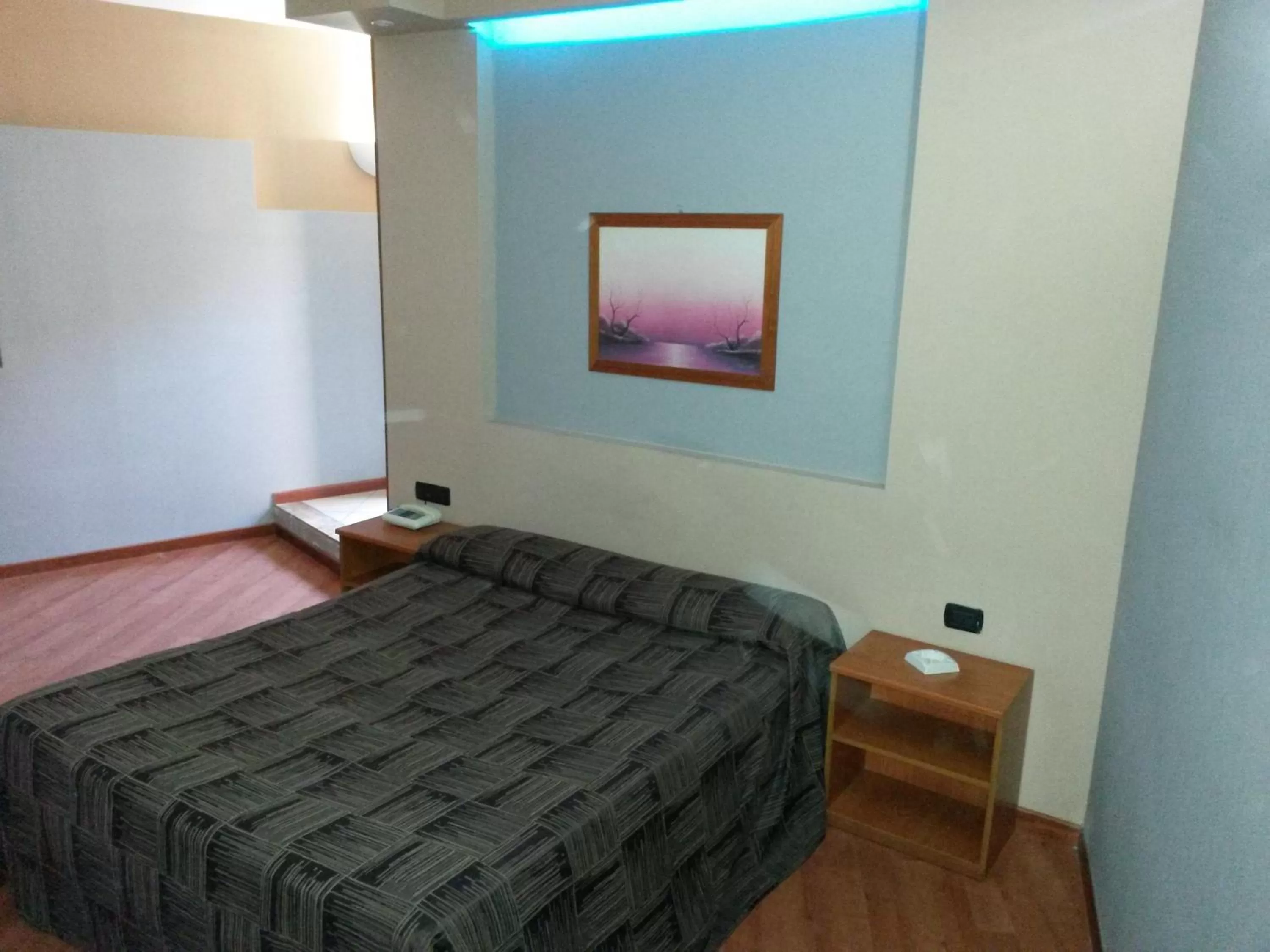 Decorative detail, Bed in Hotel Ginepro