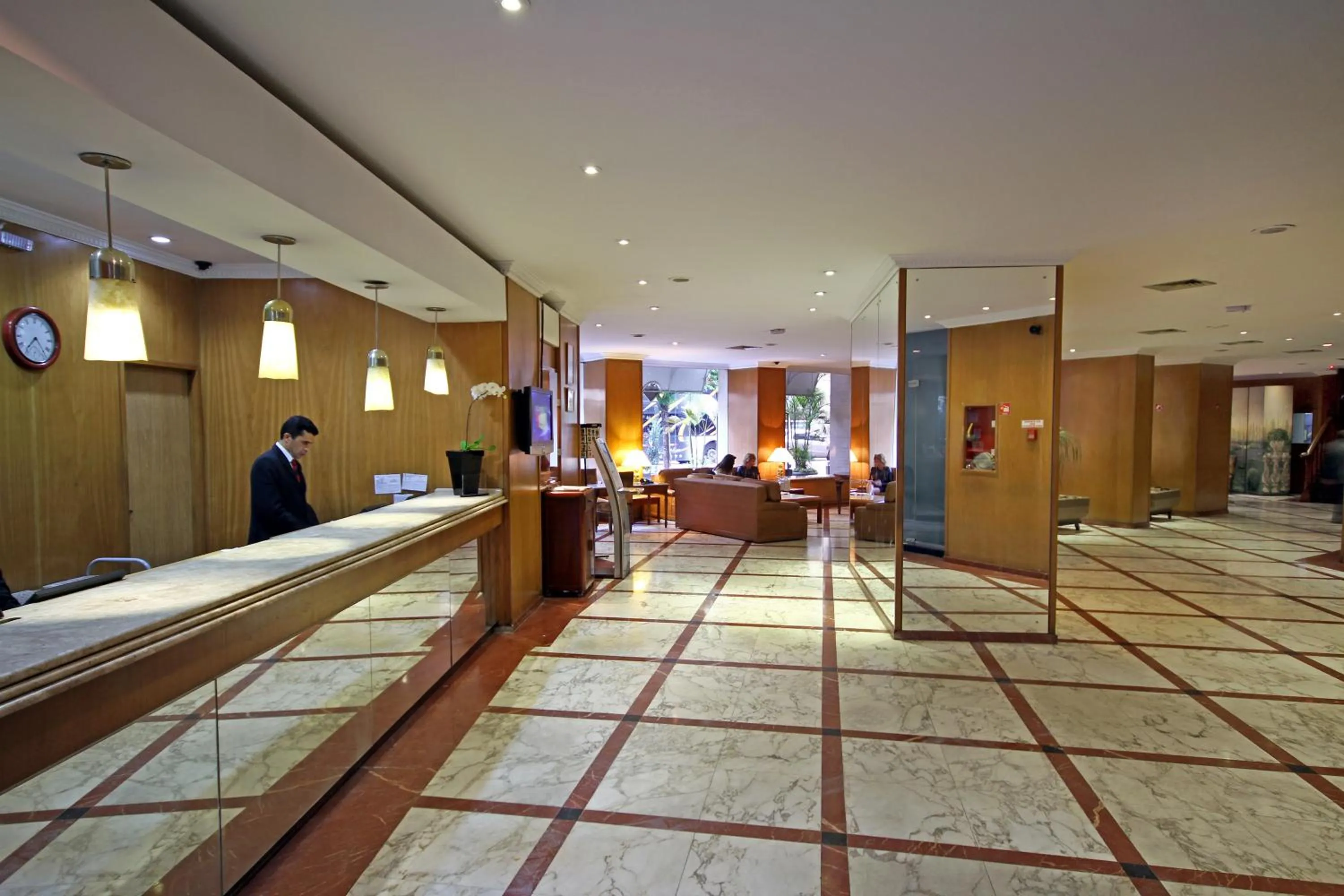 Lobby or reception in San Raphael Hotel