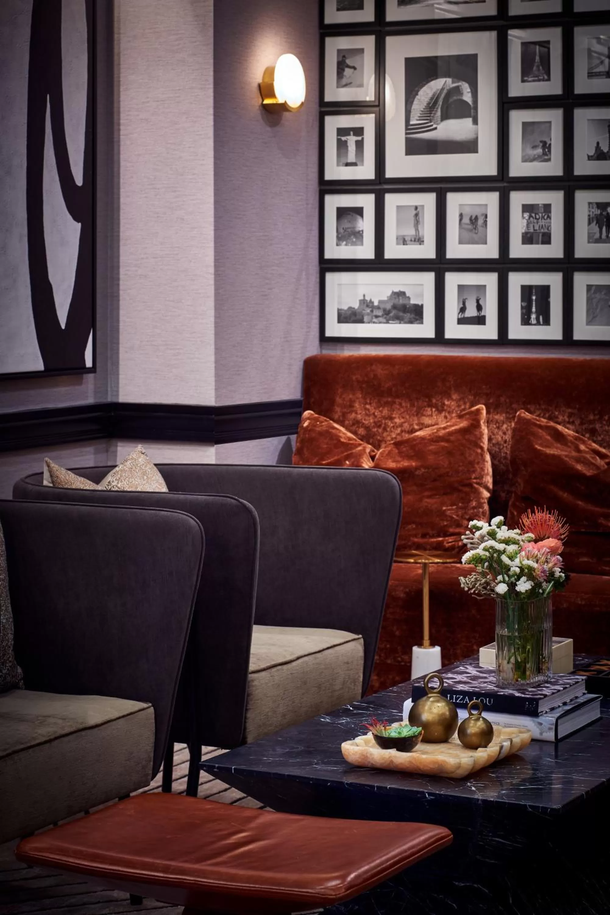 Lobby or reception in Claridge House Chicago, Tapestry Collection by Hilton