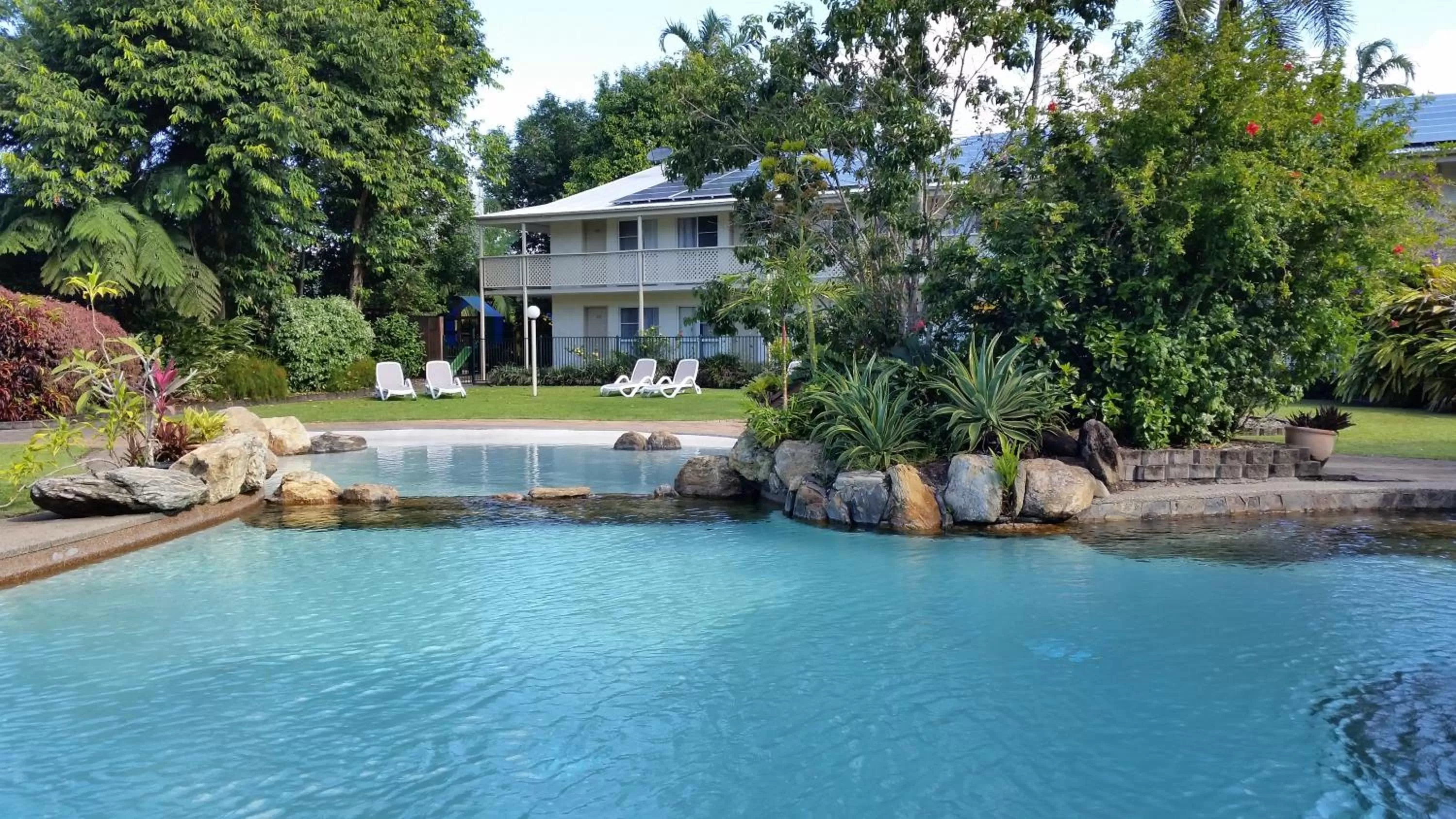 Pool view in Cairns Gateway Resort