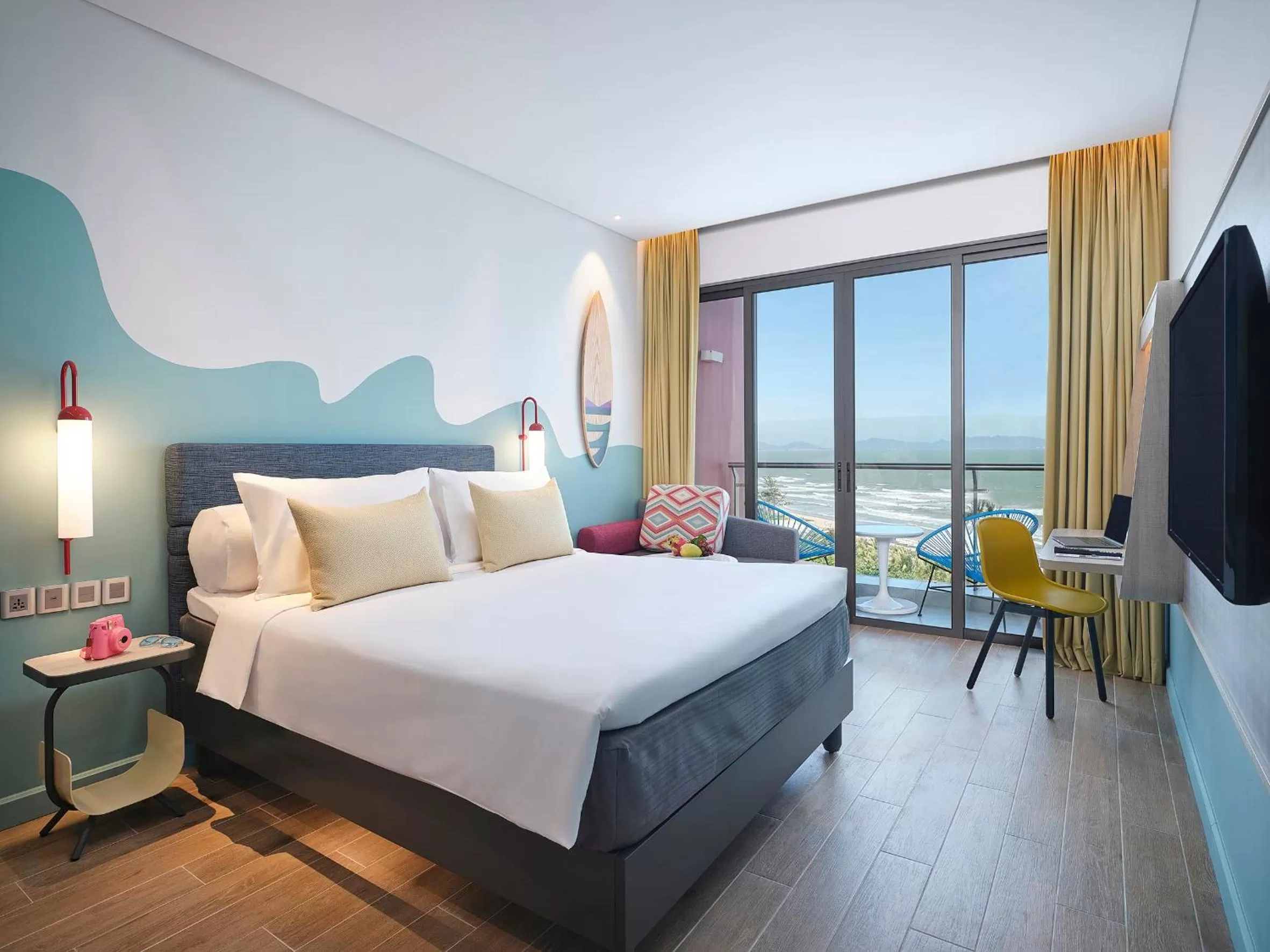 Sea view, Bed in ibis Styles Vung Tau