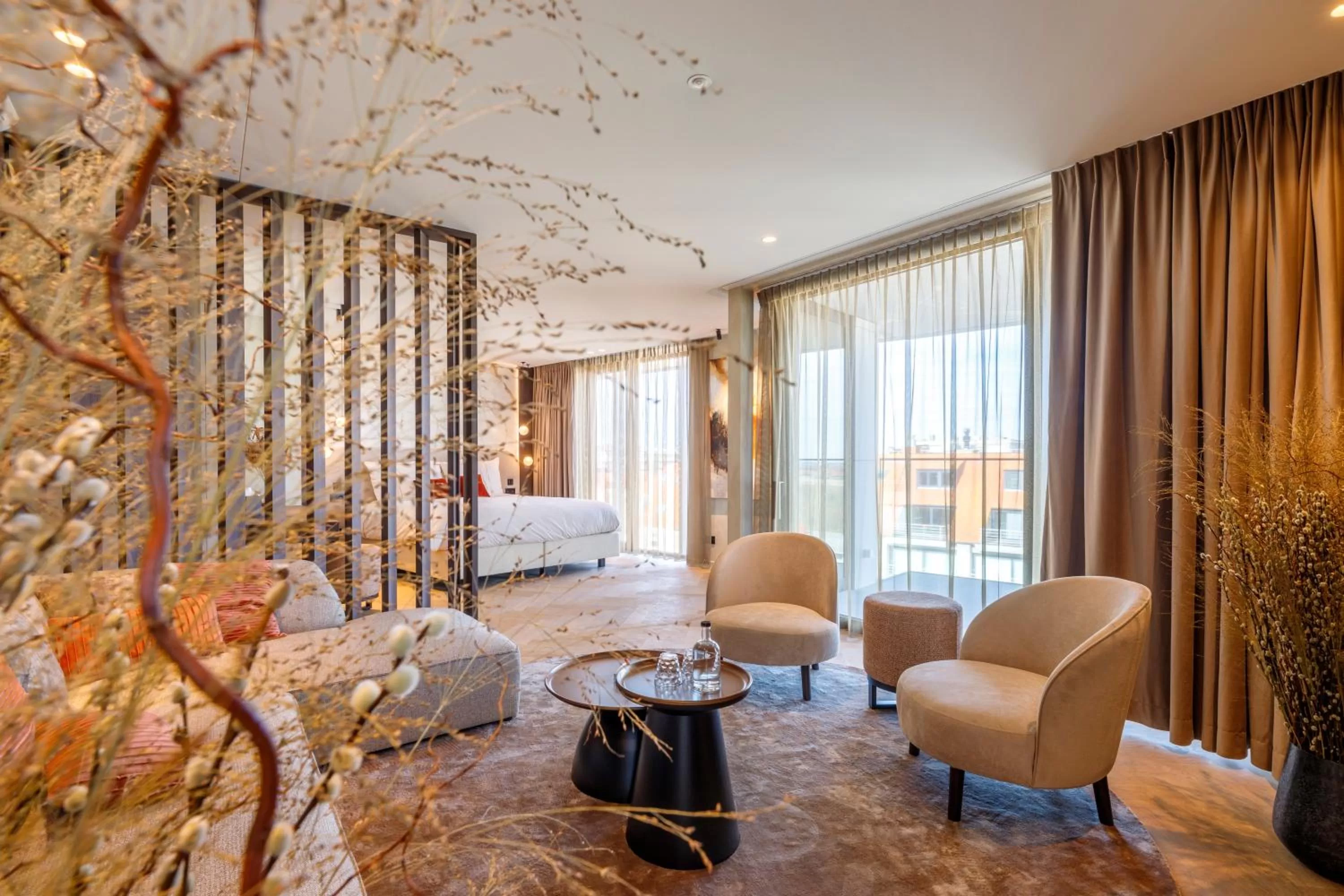 Living room in The CORNR Hotel