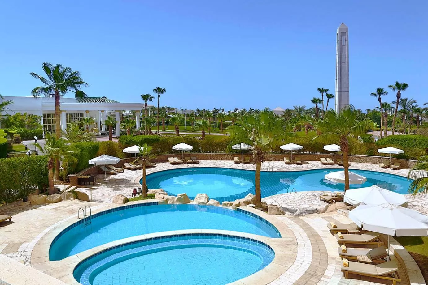 Swimming pool in Safir Sharm Waterfalls Resort