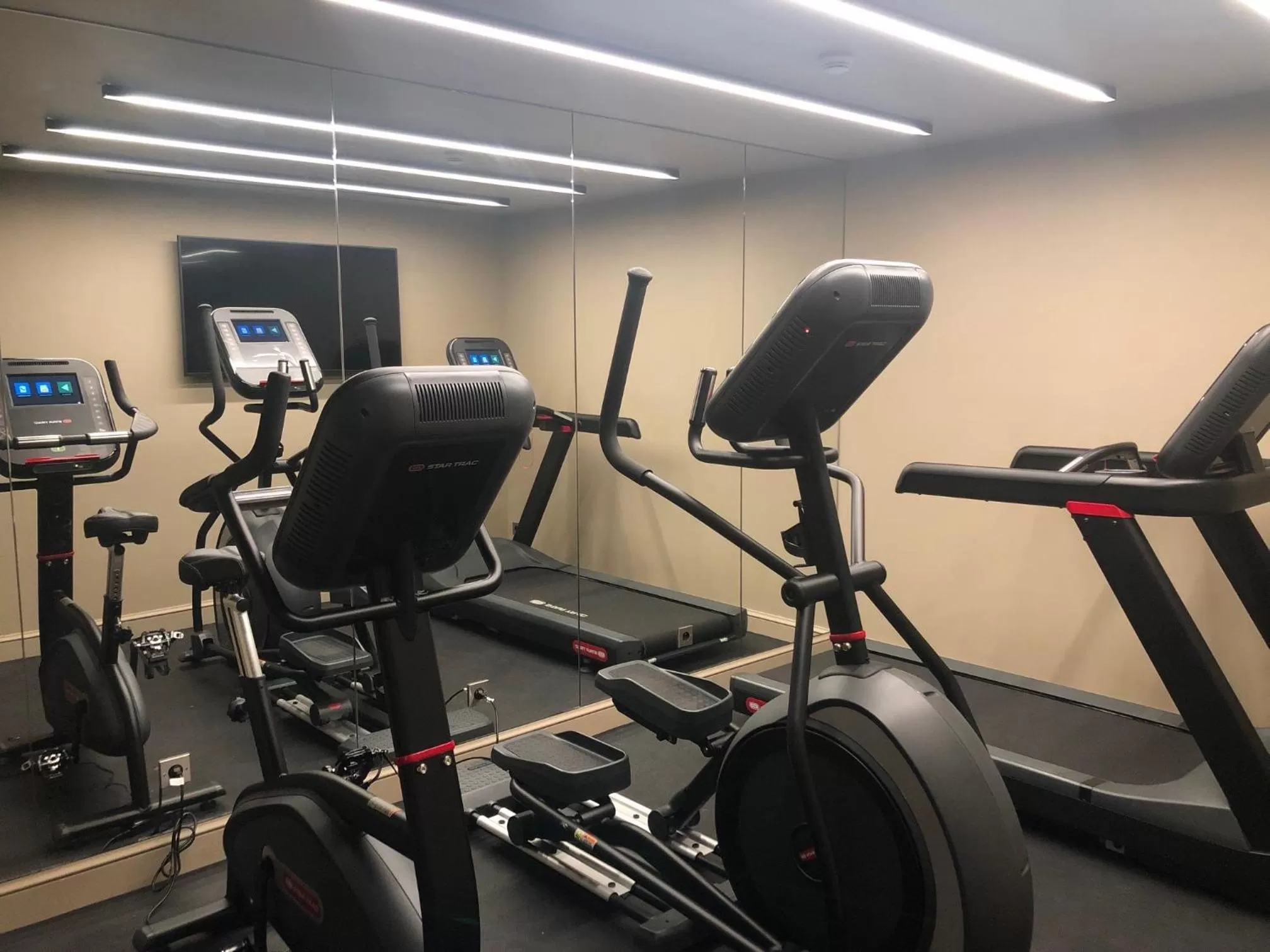 Fitness centre/facilities in Hotel de Montesquieu