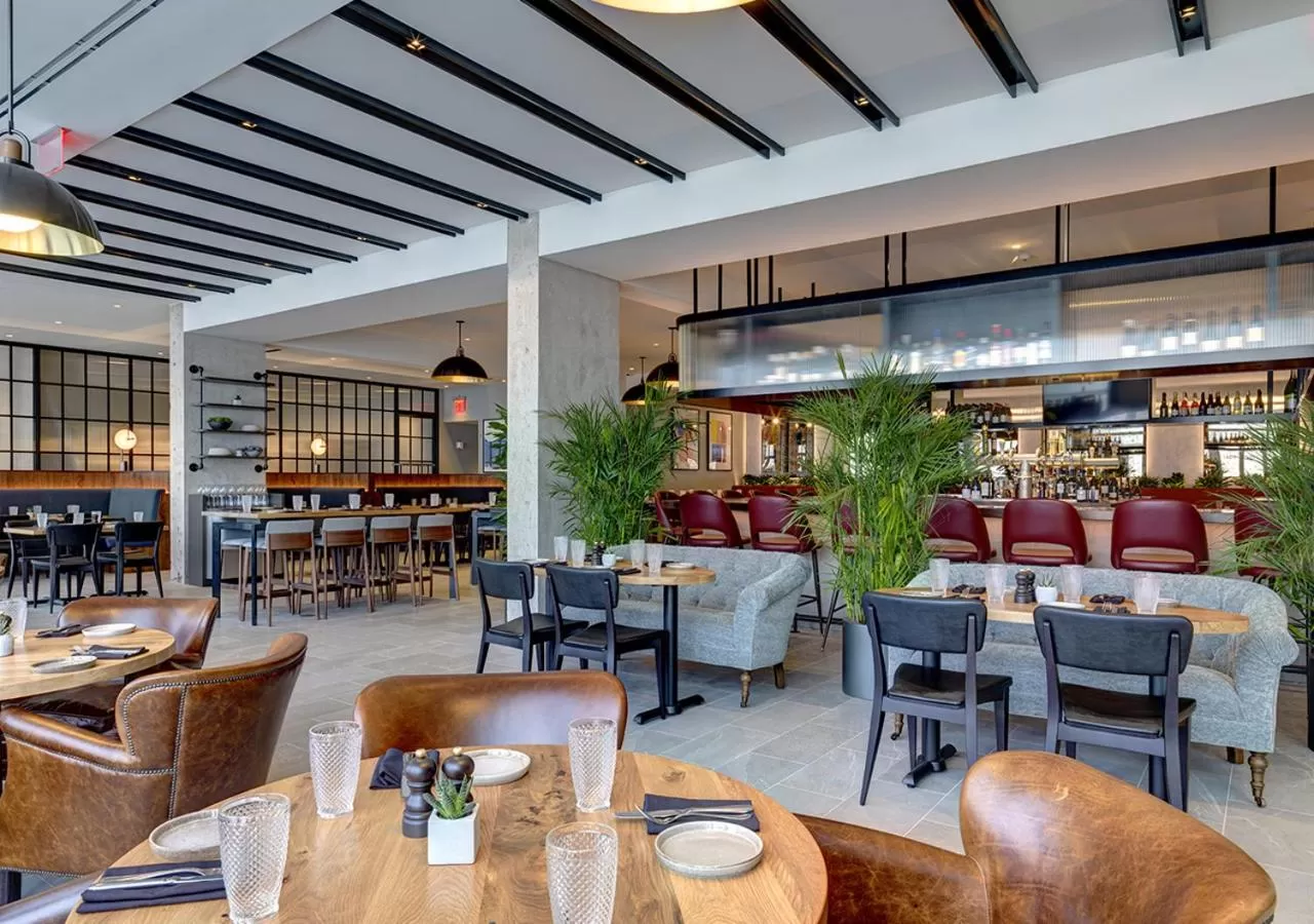 Patio in The Colonnade Hotel