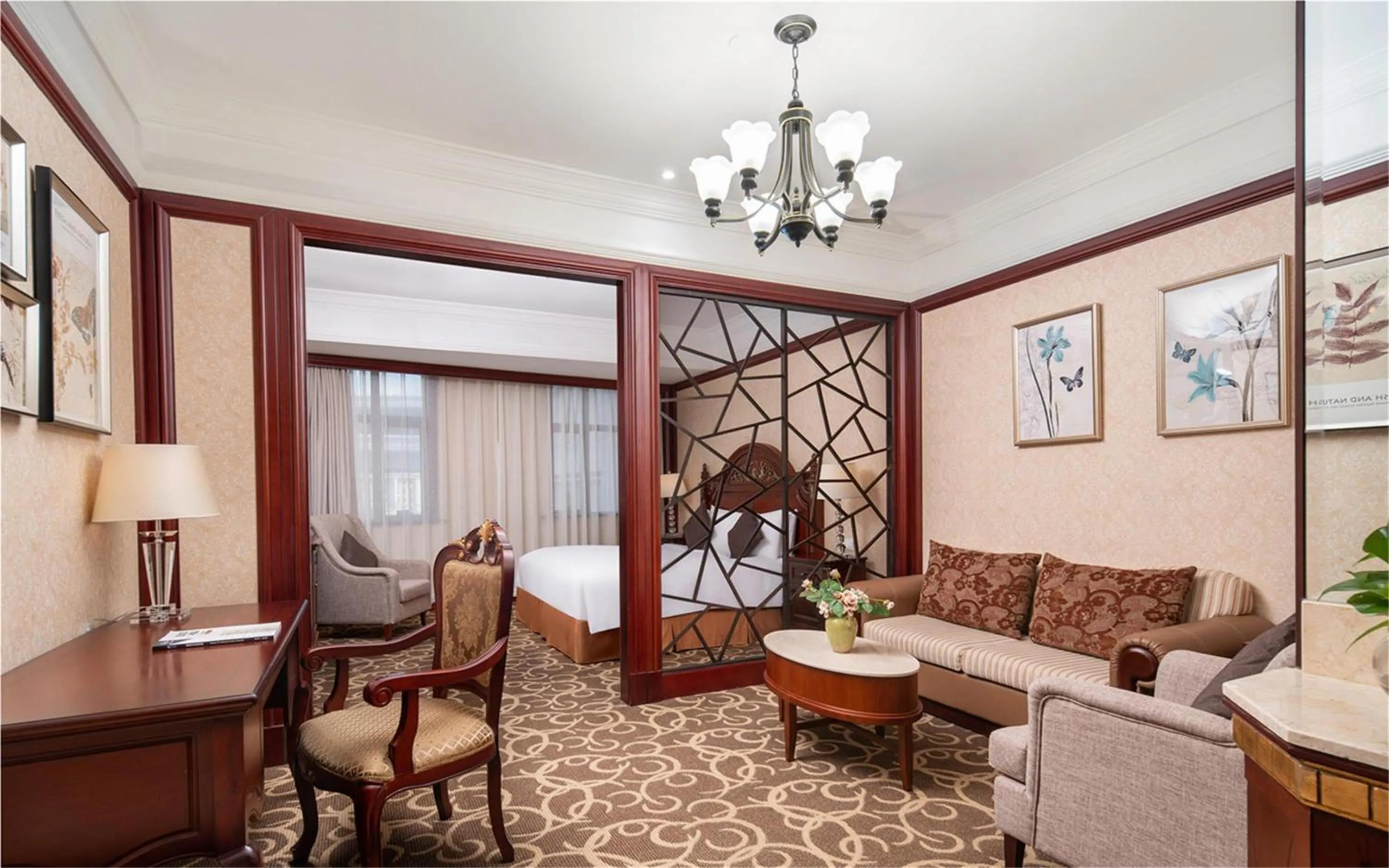 Seating area in Wyndham Shanghai Hongqiao-Near NECC