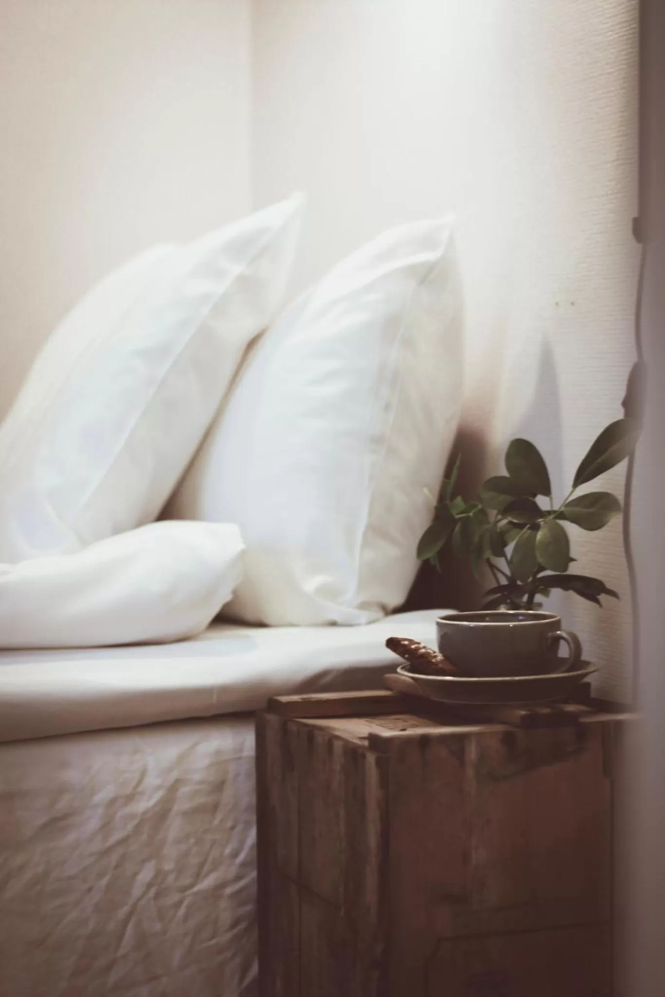 Bed in Hotell Villa Borgen