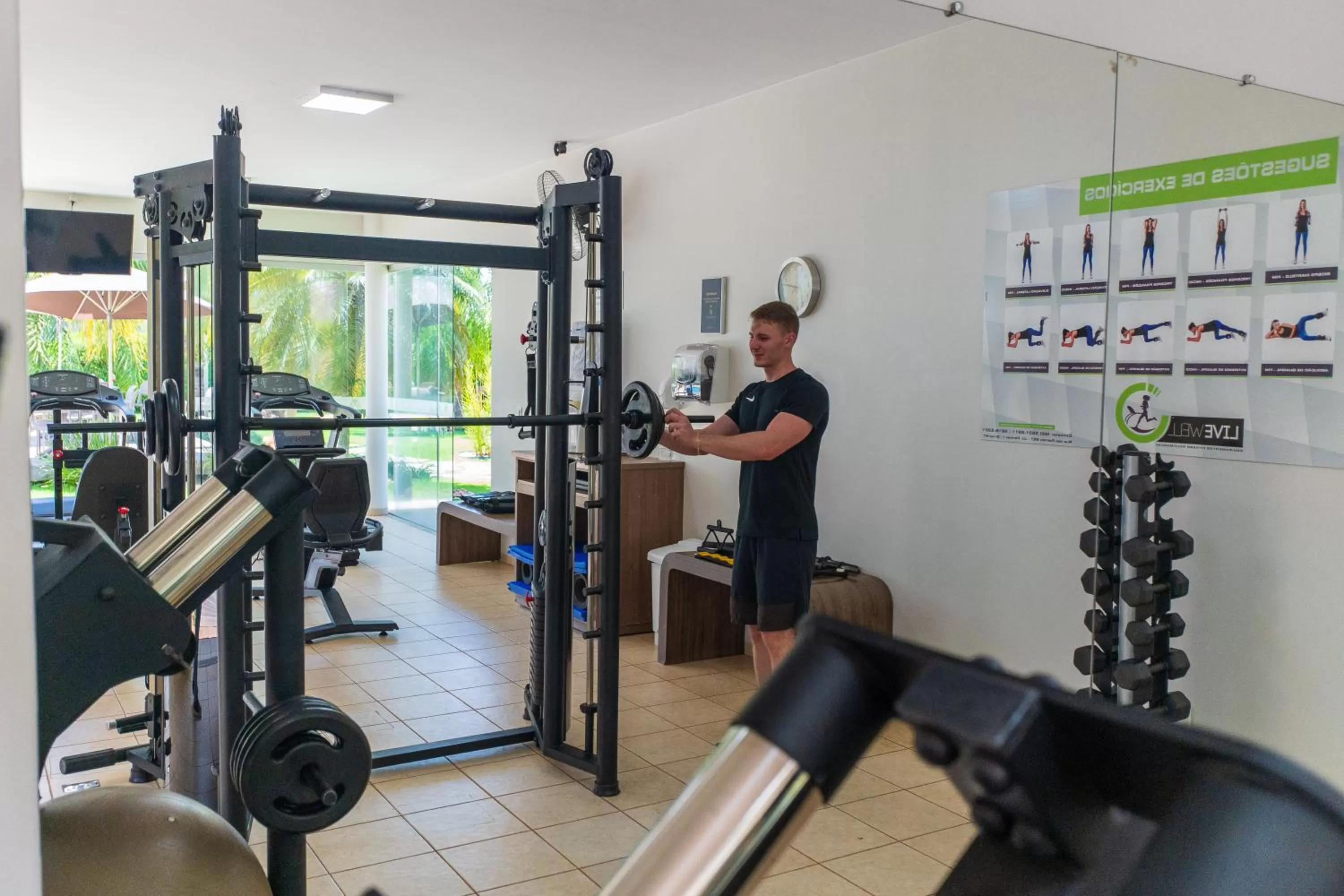 Fitness centre/facilities in Ucayali Hotel