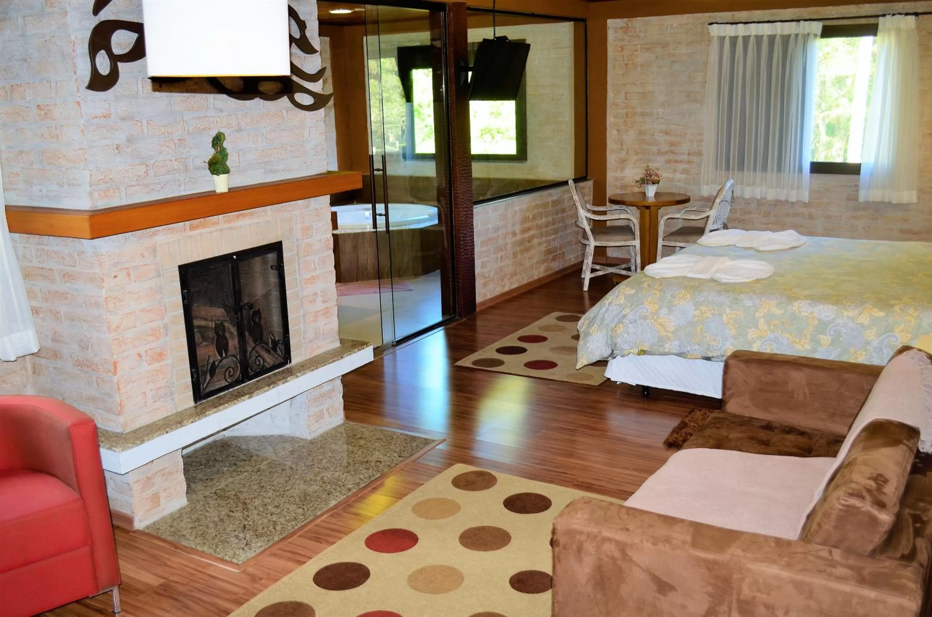 Garden, Bed in Pousada Toca Da Coruja