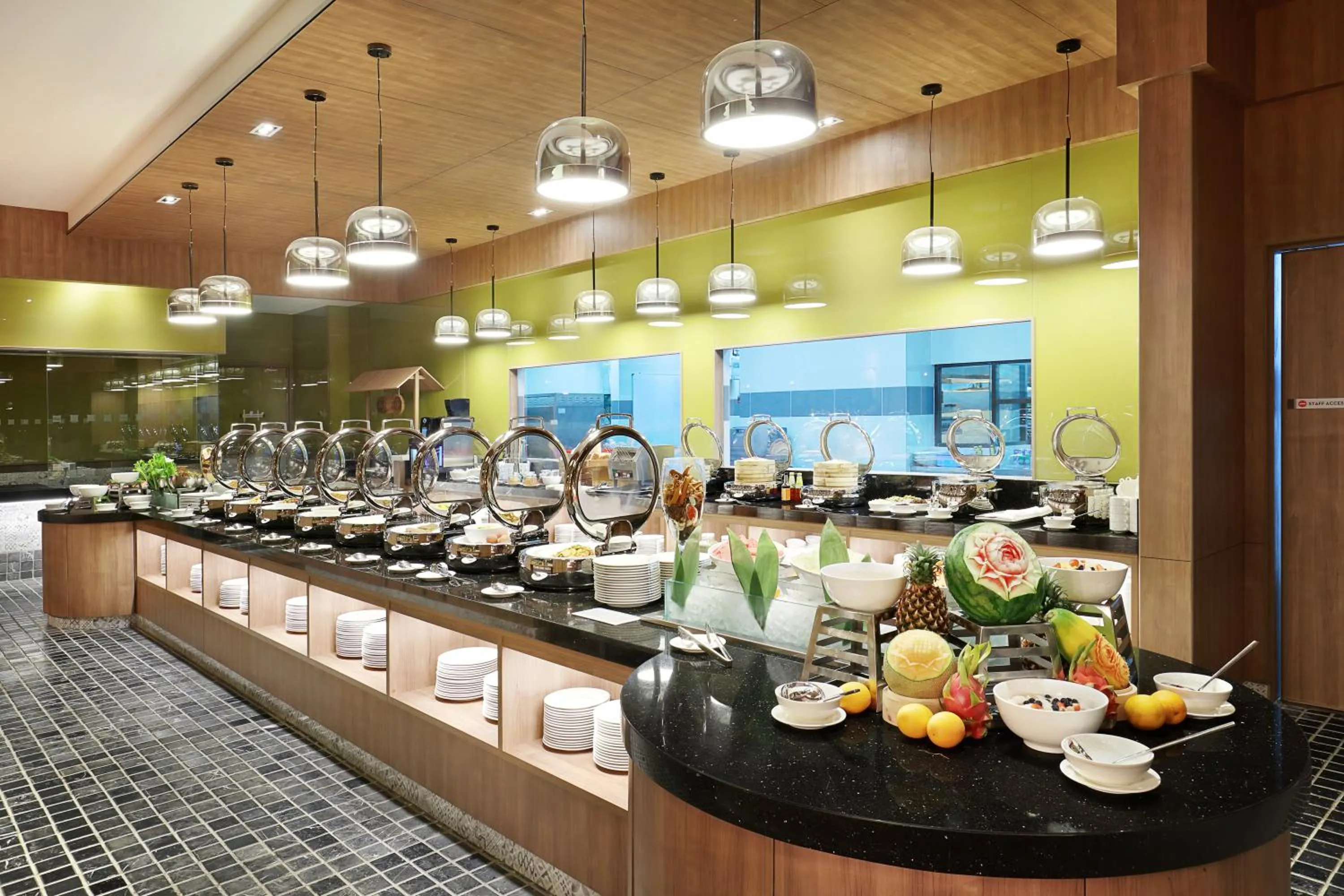 Buffet breakfast in ibis Kuala Lumpur City Centre