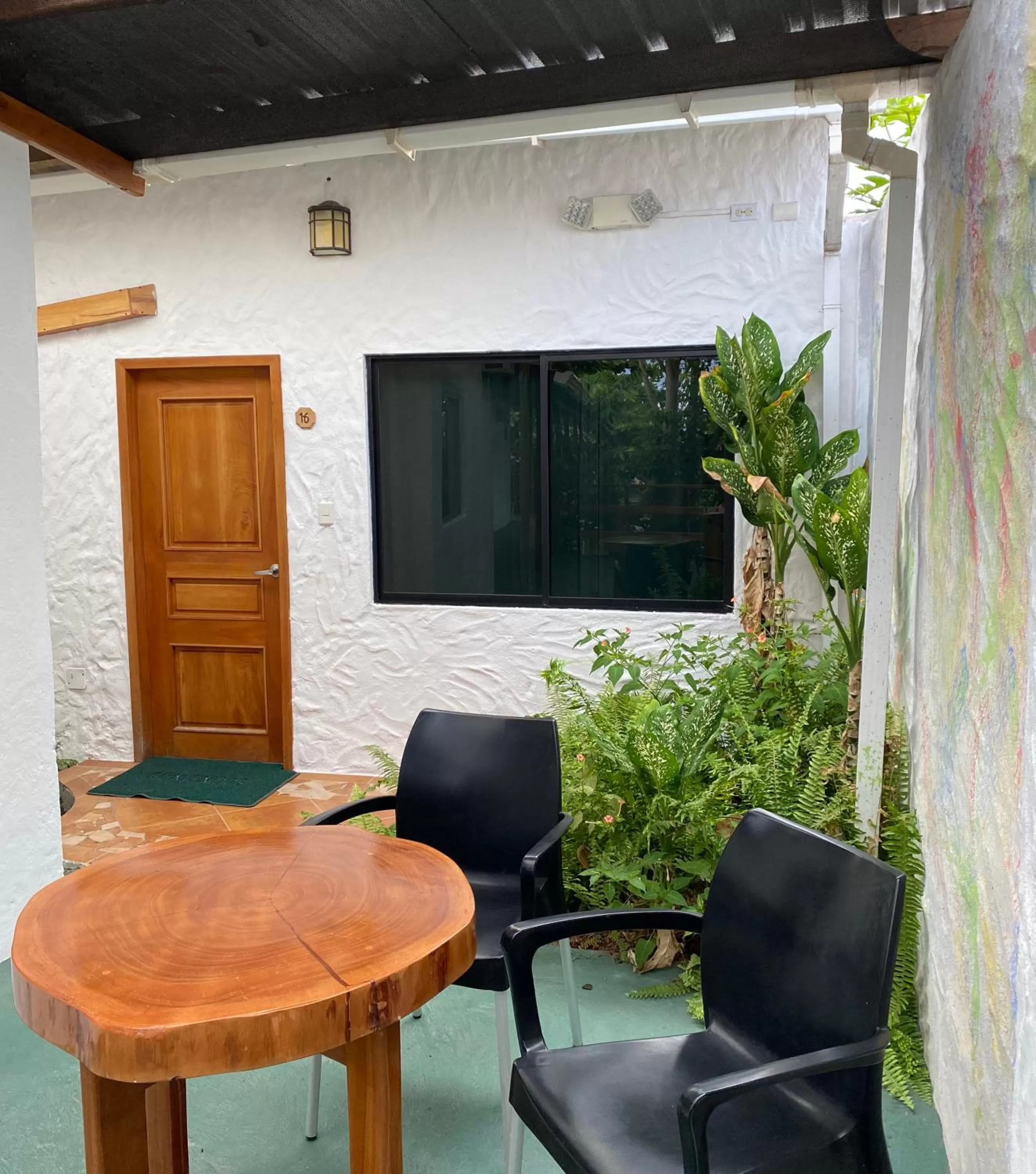 Balcony/Terrace in La Peregrina Galapagos B&B