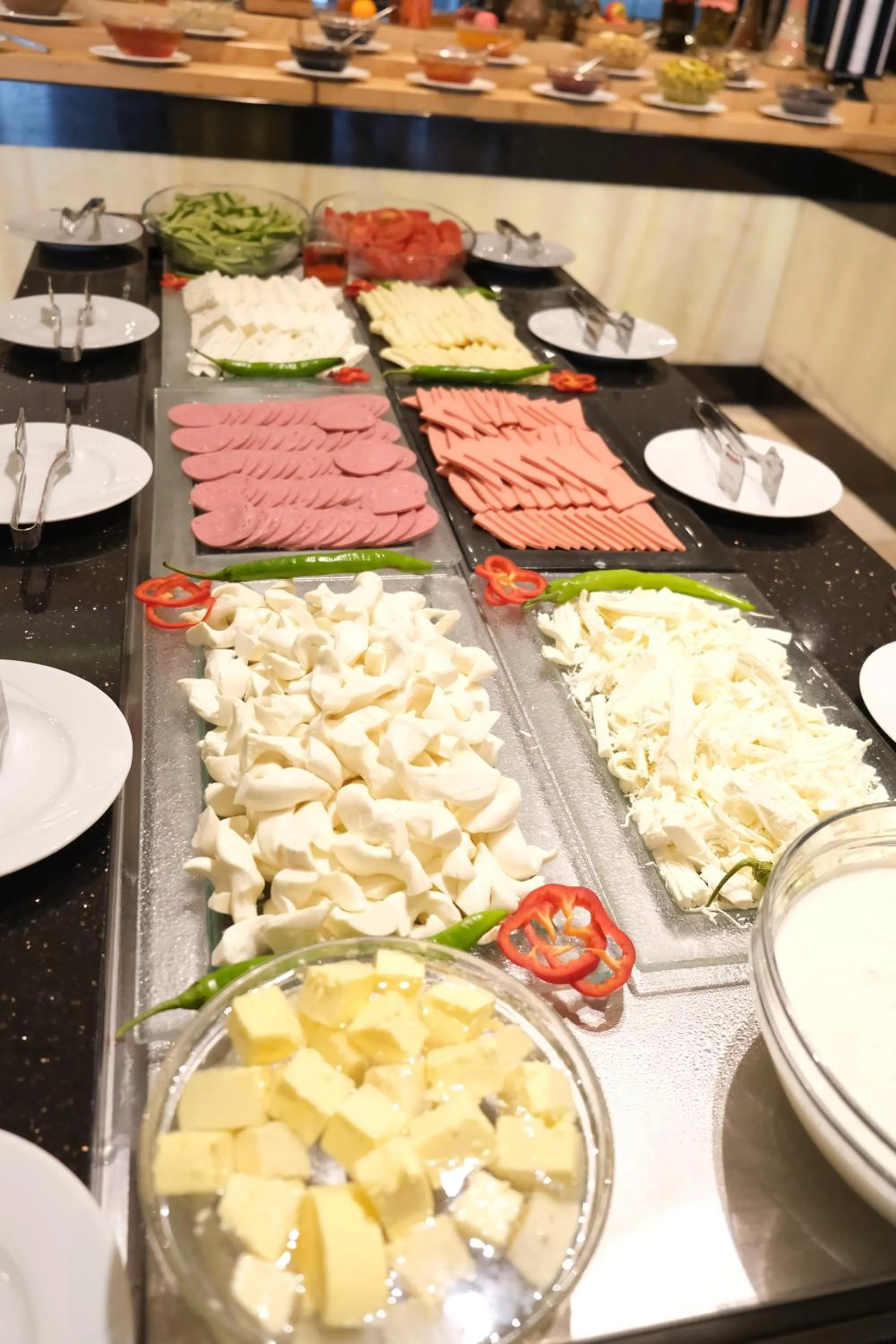 Breakfast in Asia City Hotel Istanbul