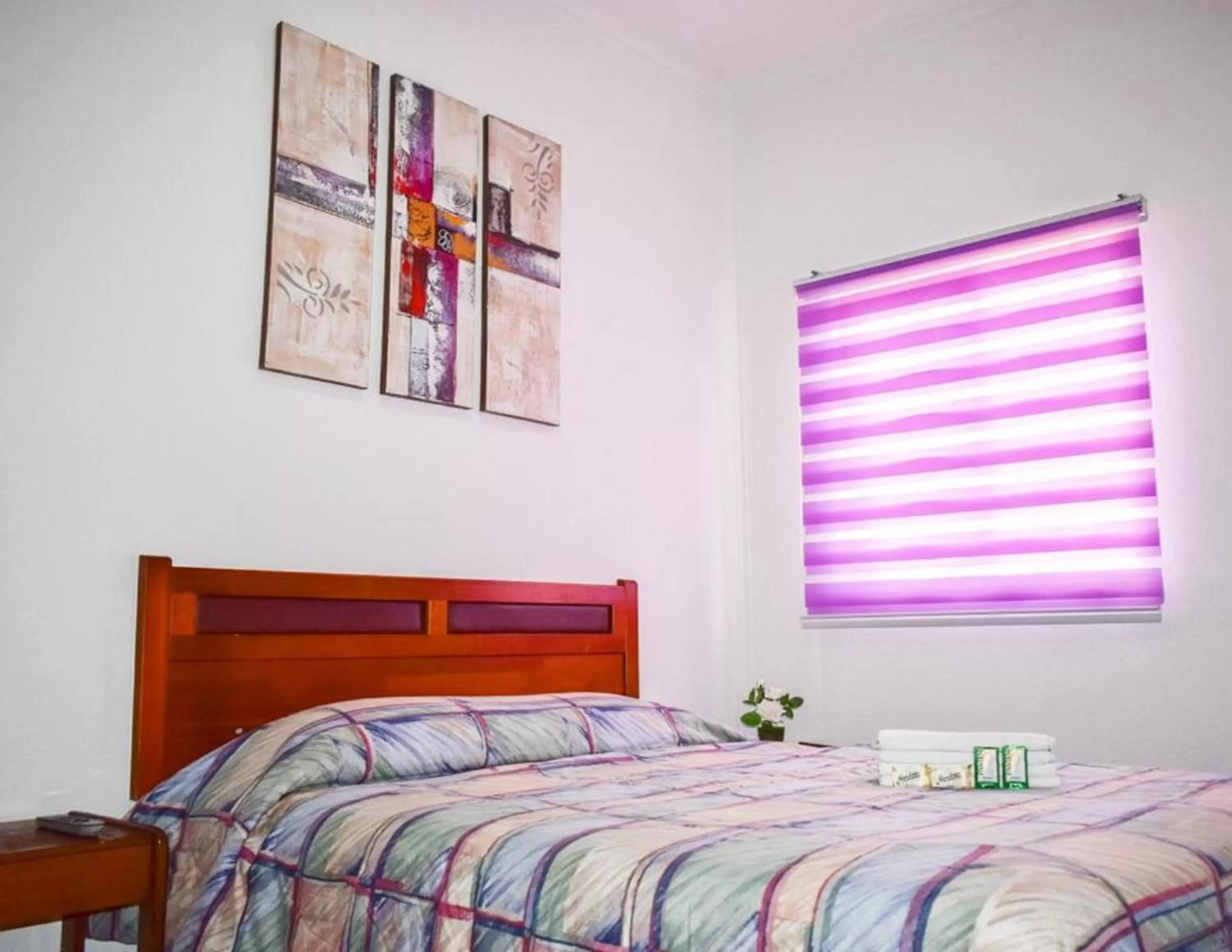 Bed in Hotel Plaza Colon