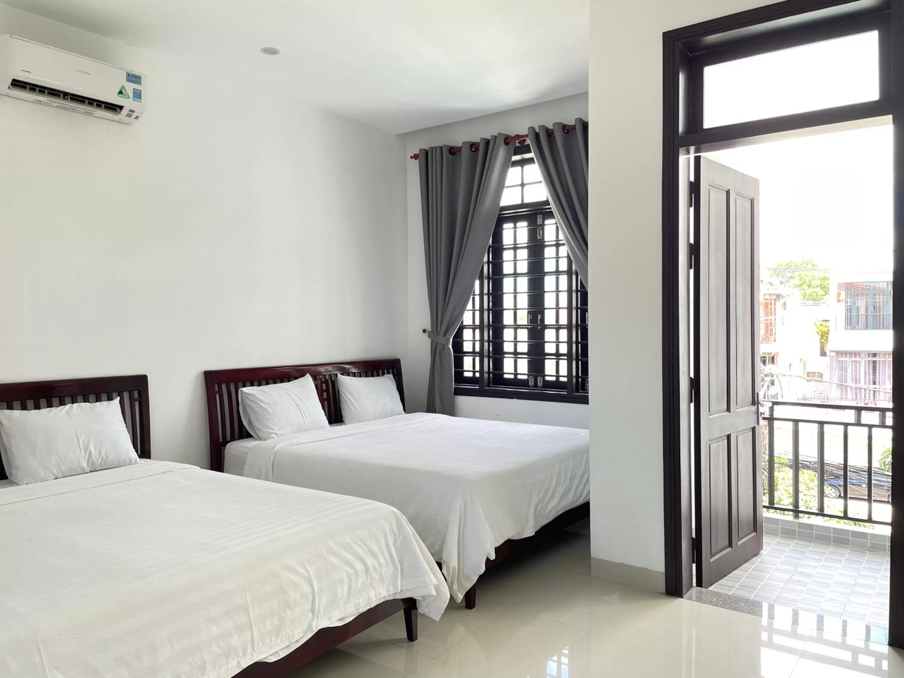 Bed in Ancient Terracotta Villa